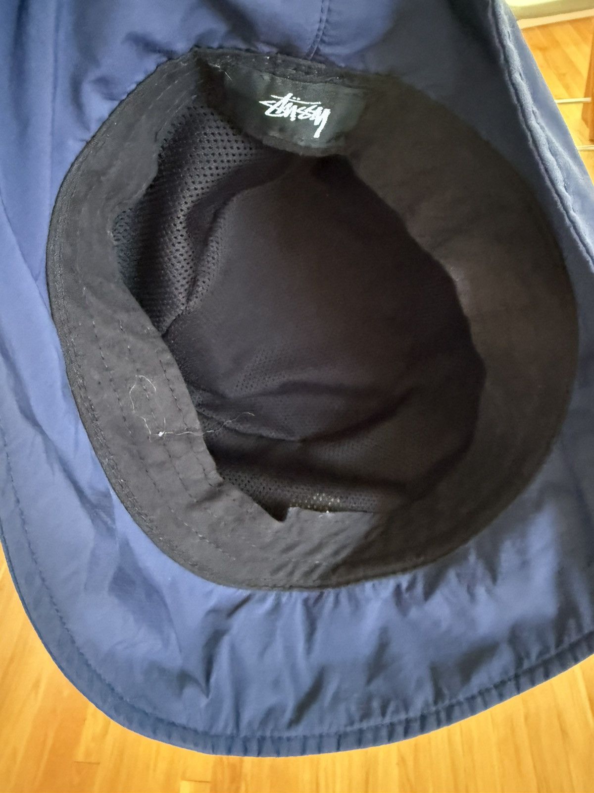 Stussy Stussy Navy Bucket Hat Small/Medium Size ONE SIZE - 5 Thumbnail
