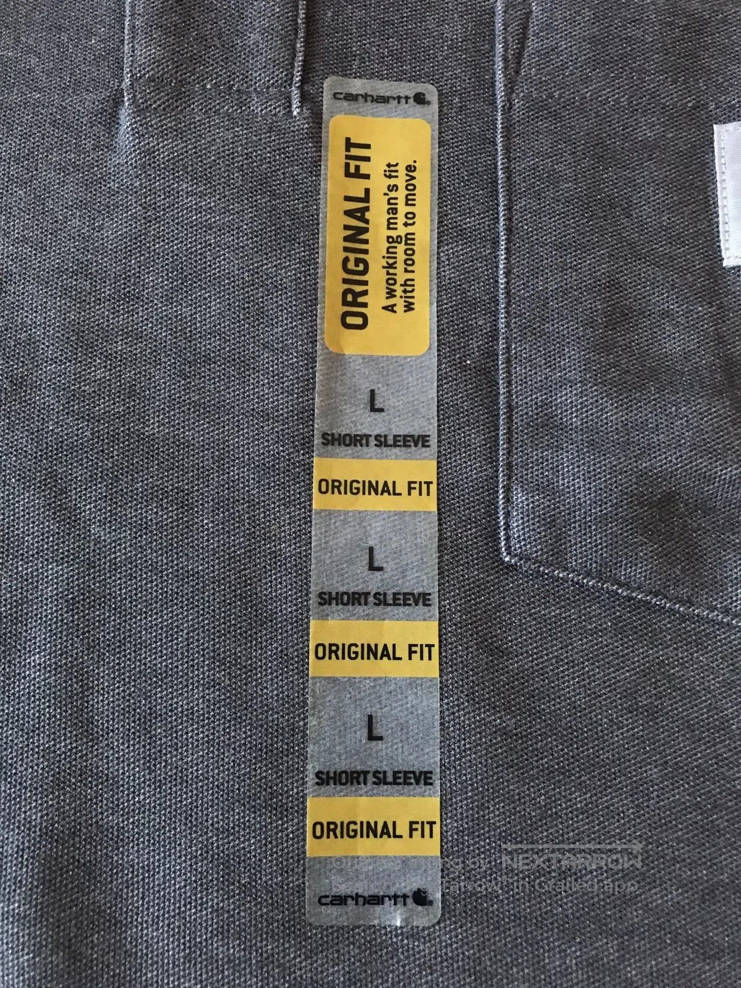 Carhartt Carhartt K570 CRH Short Sleeve Polo. Size US L / EU 52-54 / 3 - 5 Thumbnail
