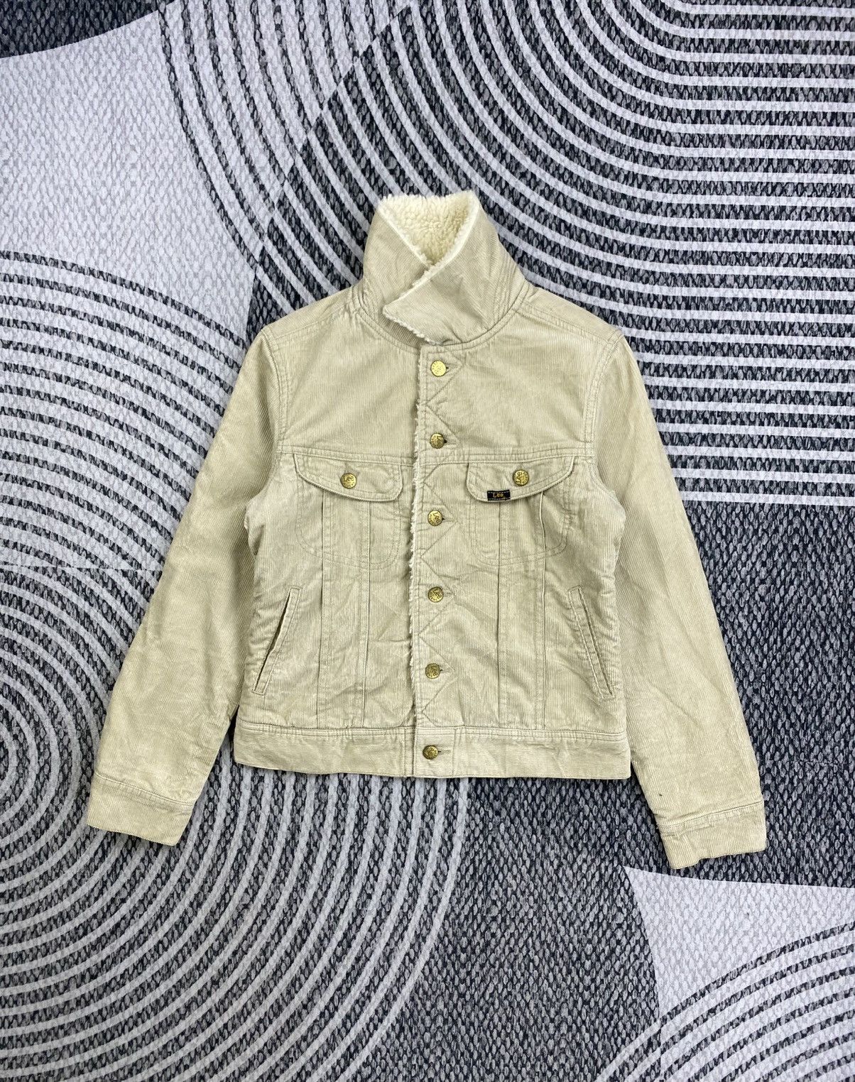 Lee Vintage Lee Storm Rider Corduroy Sherpa Jacket Size US S / EU 44-46 / 1 - 5 Thumbnail