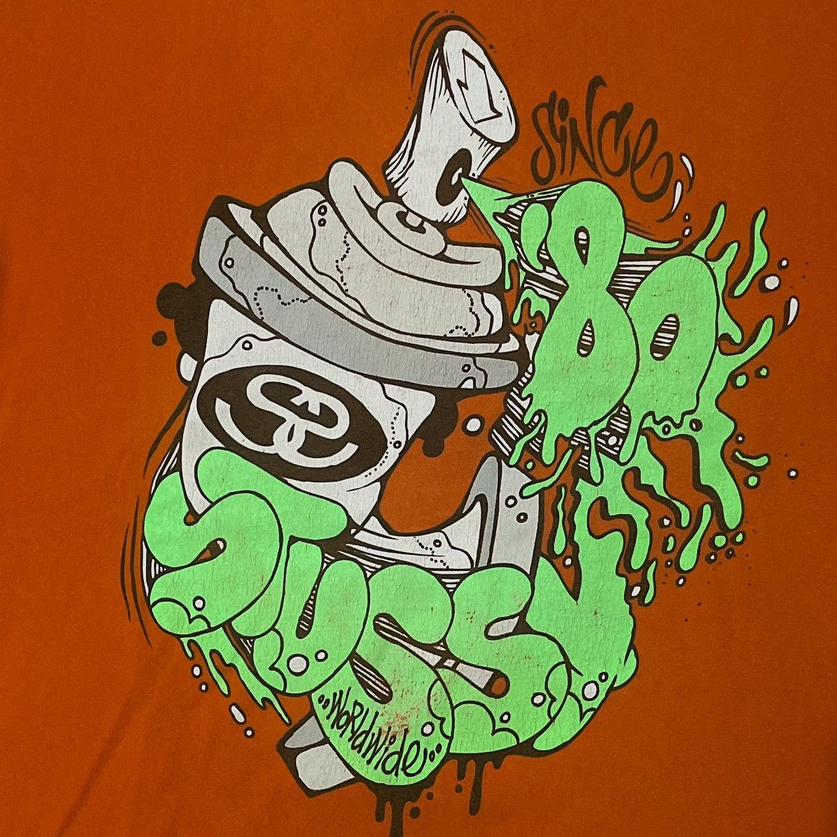 Stussy 00s Vintage Stussy Grafity Size US L / EU 52-54 / 3 - 5 Thumbnail