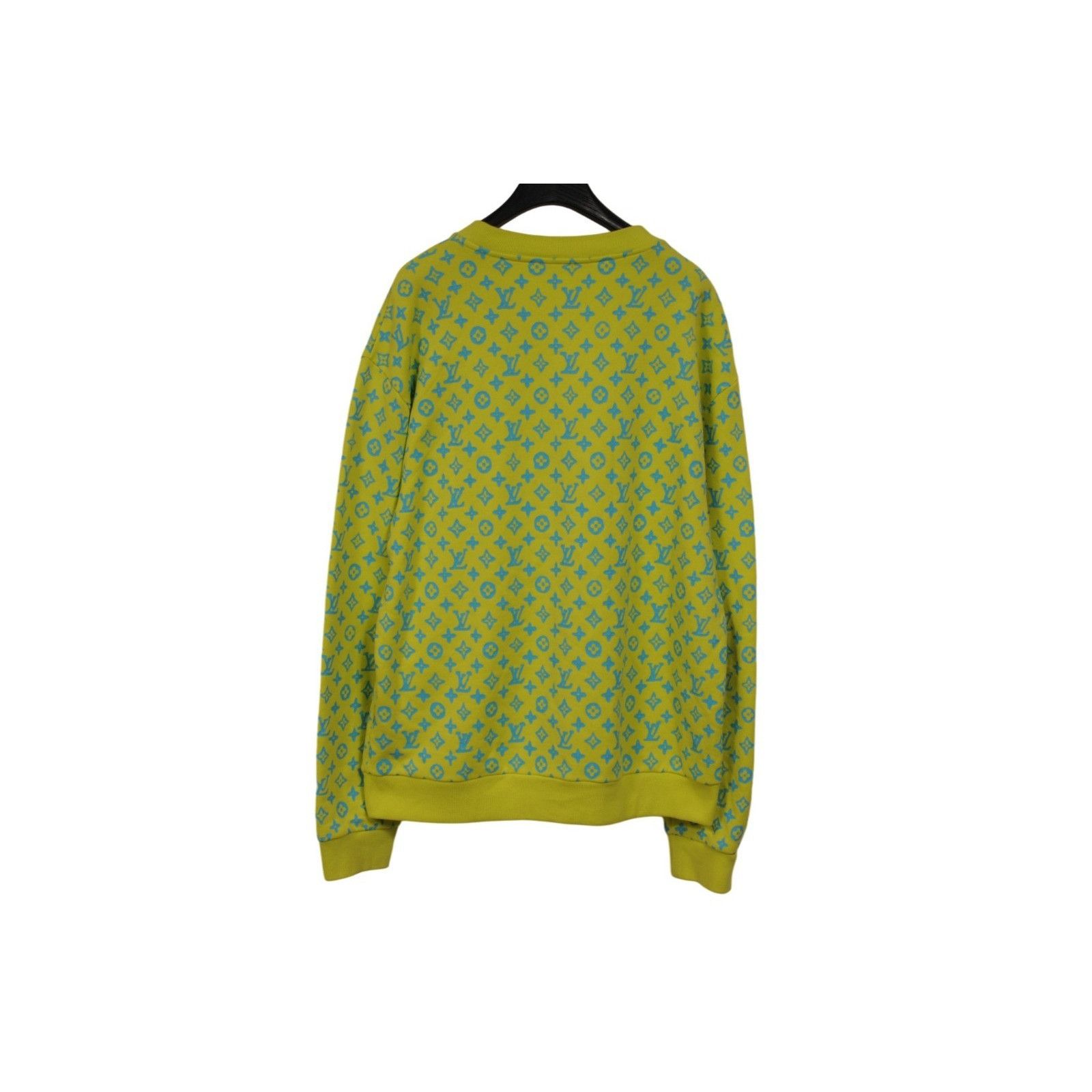 Louis Vuitton Monogram Sweater Neon Yellow Size US L / EU 52-54 / 3 - 12 Thumbnail