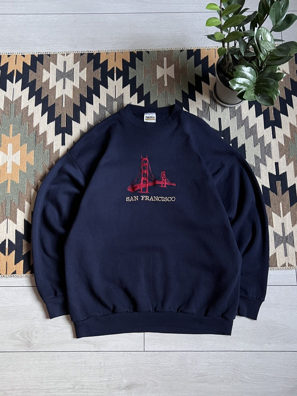 Sports Specialties × Vintage Vintage San Francisco Big Logo Sweatshirt Size US XL / EU 56 / 4 - 1 Thumbnail
