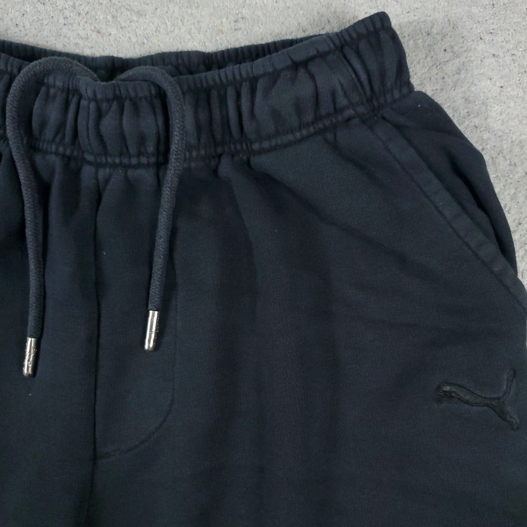 Puma PUMA Black Sports Sweat Shorts Mens Small Regular Fit Running Training Size US 29 - 3 Thumbnail