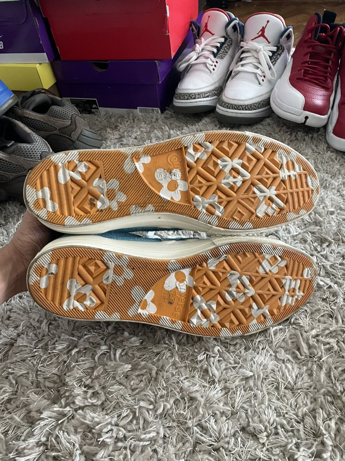 Converse Golf Le Fleur x Converse One Star Ox Bachelor Blue Size US 11.5 / EU 44-45 - 9 Thumbnail