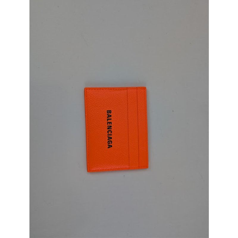 Balenciaga o1rshd1 Q:3 / Size:OS / Cash Card Holder Fluo Orange / Black Size ONE SIZE - 2 Thumbnail