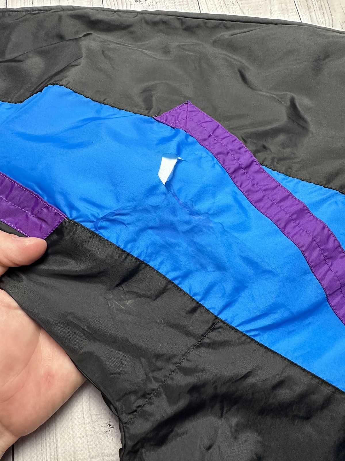 Vintage Nike track jacket size L black purple size L