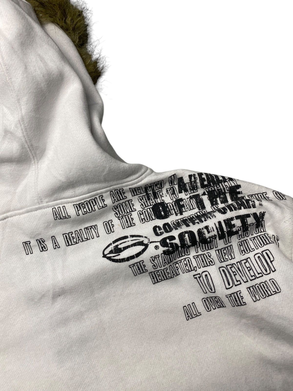 If Six Was Nine Impala Japanese Fur Raccoon TribalPoem Hoodie Size US XL / EU 56 / 4 - 15 Thumbnail