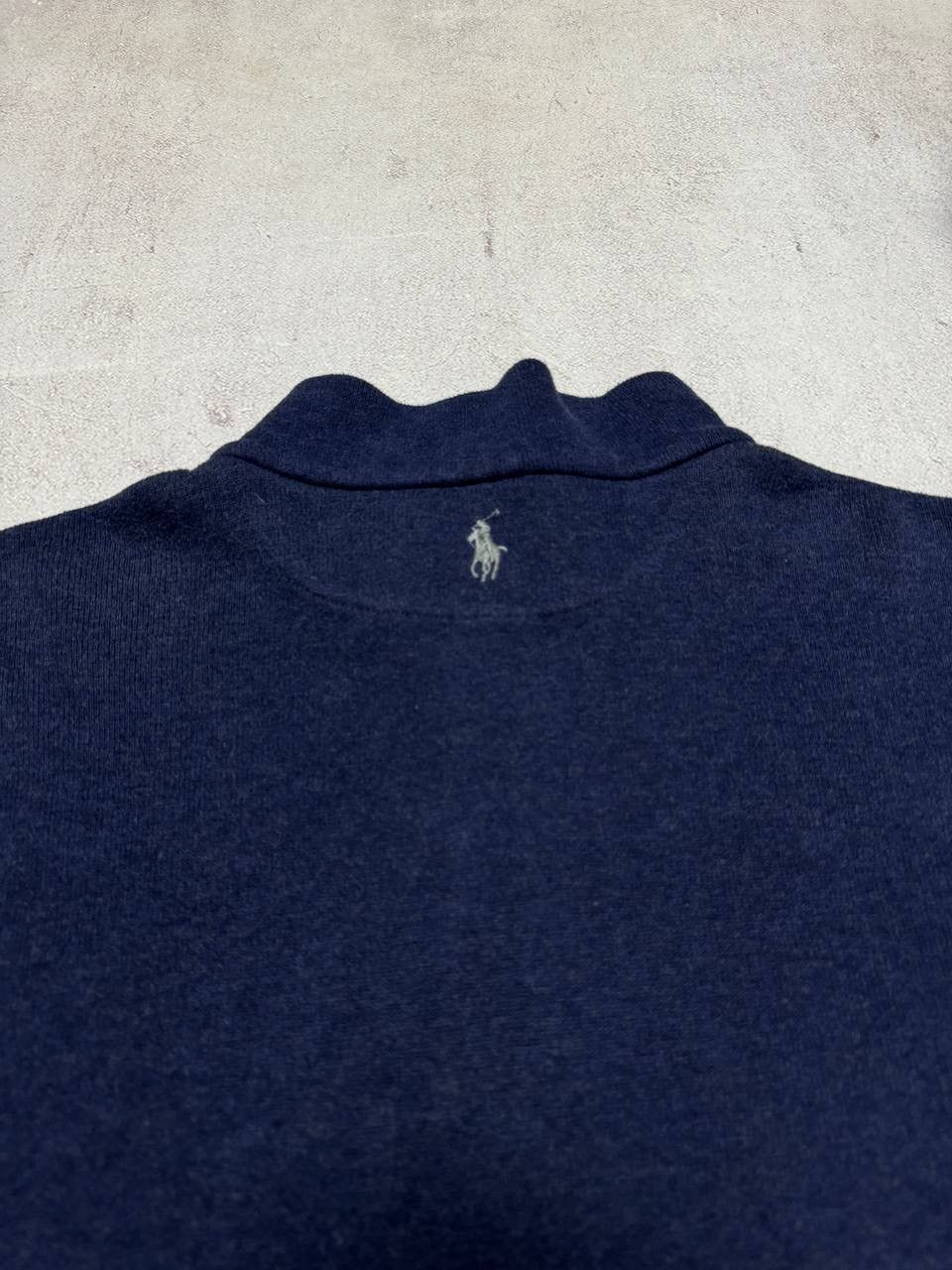 Polo Ralph Lauren × Vintage Vintage Polo Ralph Lauren Sweatshirt Zip 1/4 Double-Sided Size US L / EU 52-54 / 3 - 9 Thumbnail