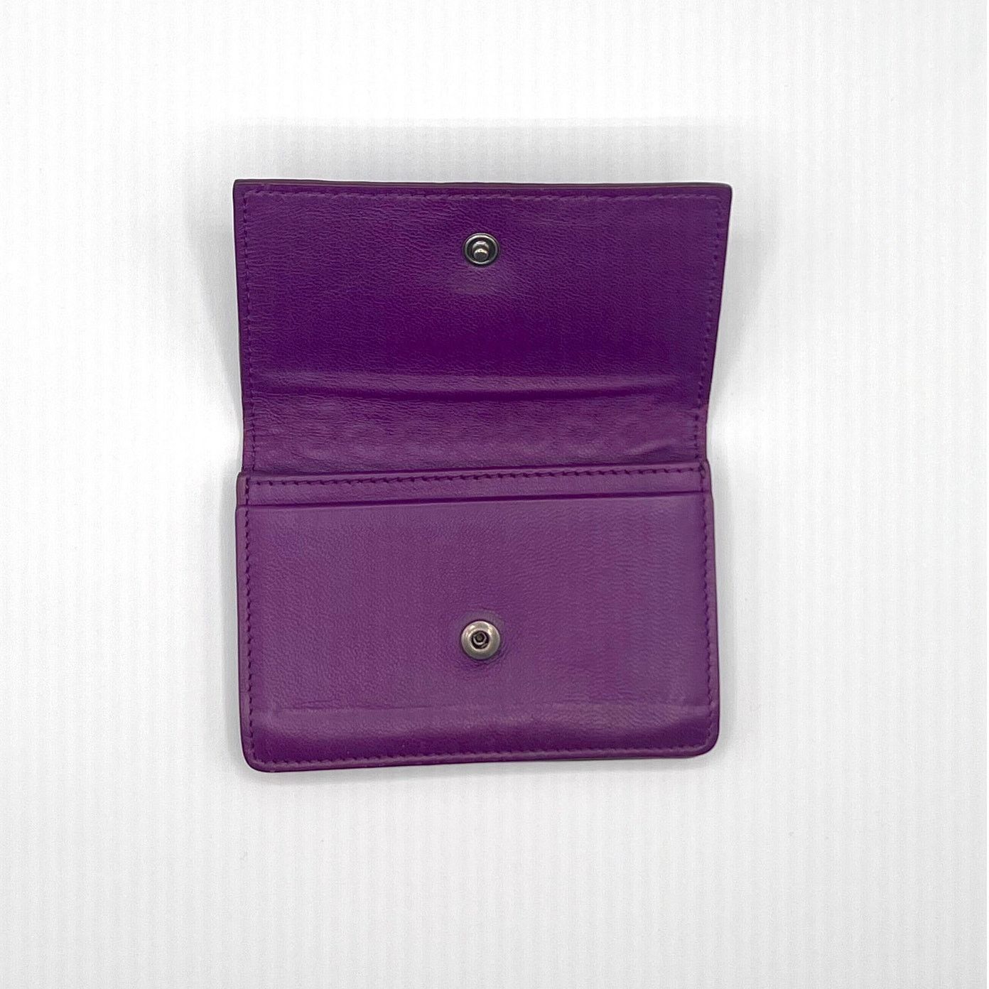 Bottega Veneta Purple Cardholder Accessories