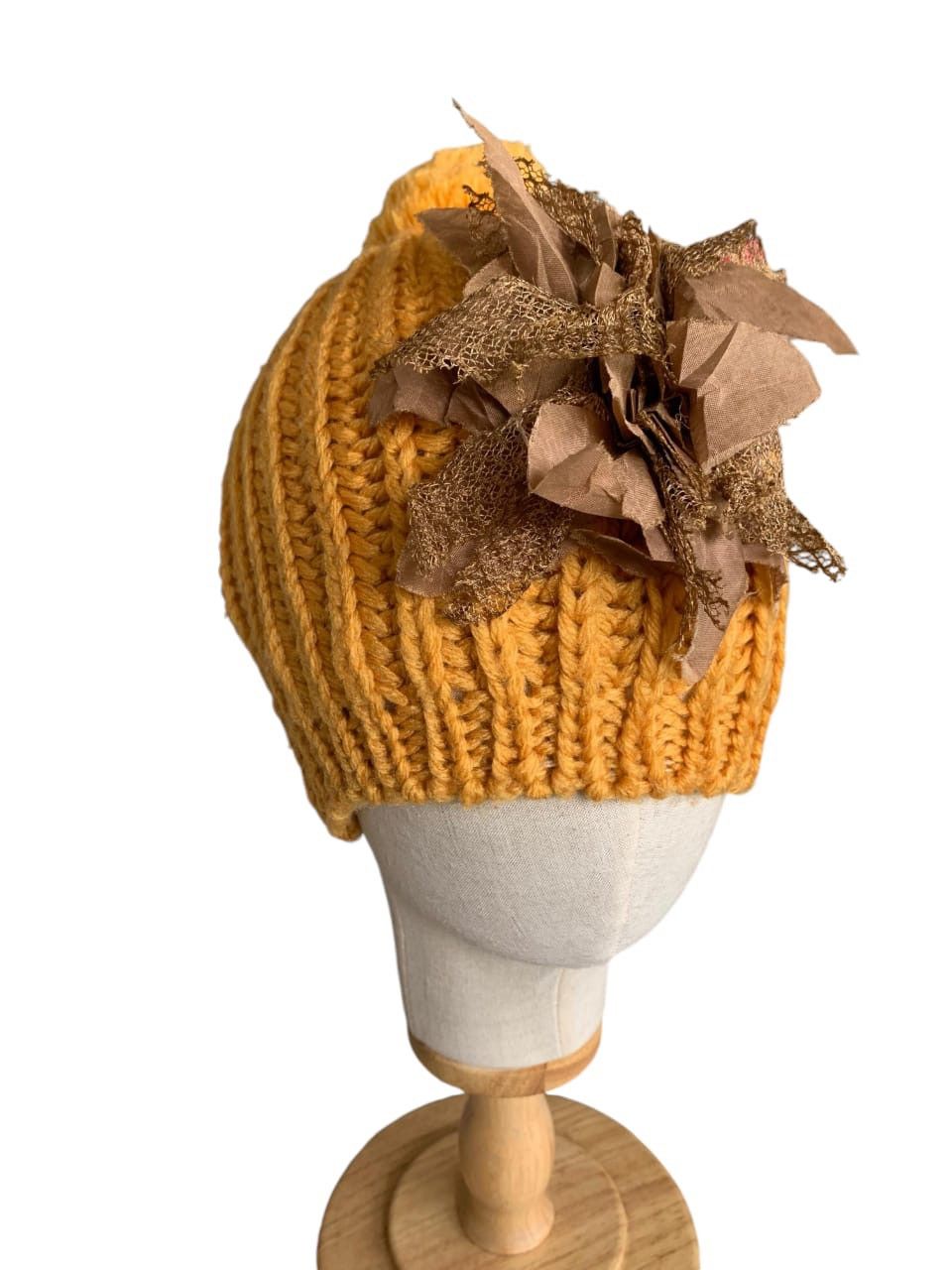 Punk Bondage Style Knitted Beanie Hats
