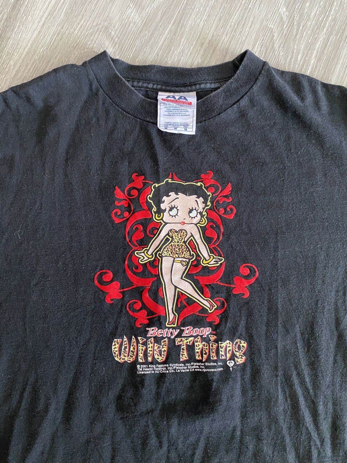 Cartoon Network Vintage Y2K Betty Boop Wild Thing Size US M / EU 48-50 / 2 - 2 Thumbnail