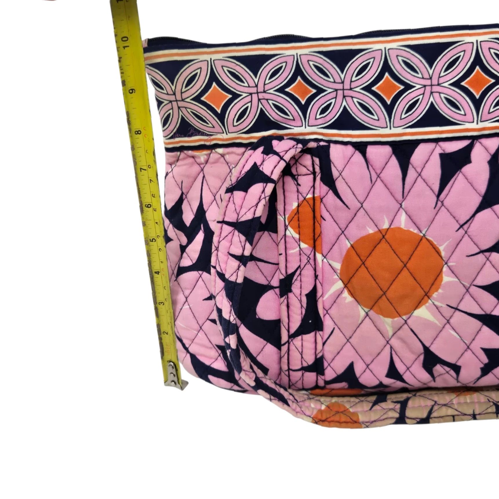 Vera Bradley Vera Bradley Loves Me Pattern Pink Shoulder Bag Purse Floral Retired Ladies Pink Size ONE SIZE - 5 Thumbnail