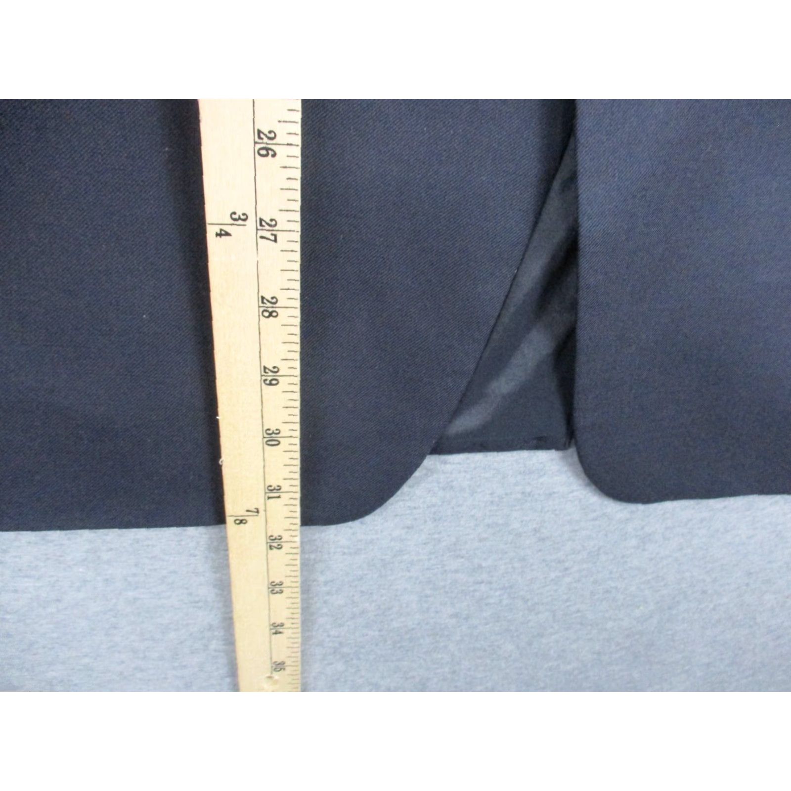 Ralph Lauren Lauren Ralph Lauren Blazer Men 42R Navy Blue Wool Sport Coat Jacket Size 42R - 5 Thumbnail