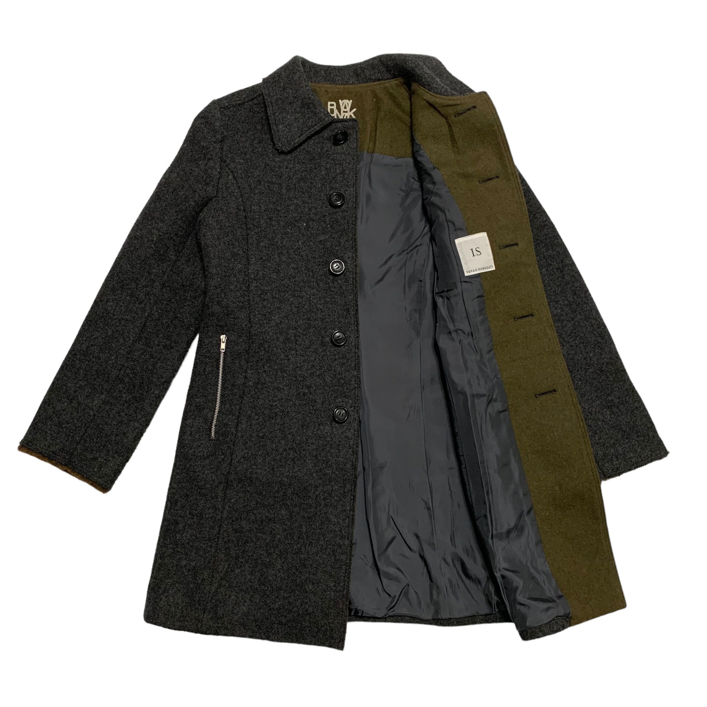 Issey Miyake Issey Miyake x Sunao Kuwahara Wool Coat Size M / US 6-8 / IT 42-44 - 3 Thumbnail