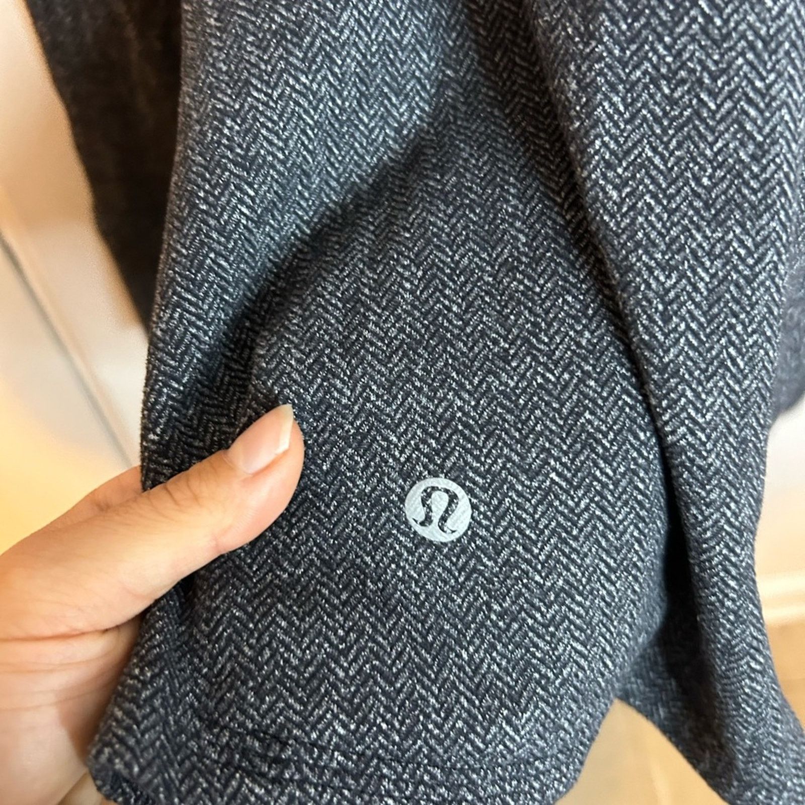 Lululemon Lululemon Heathered Herringbone Kanto Catch Me 1/2 Zip Size S / US 4 / IT 40 - 5 Thumbnail