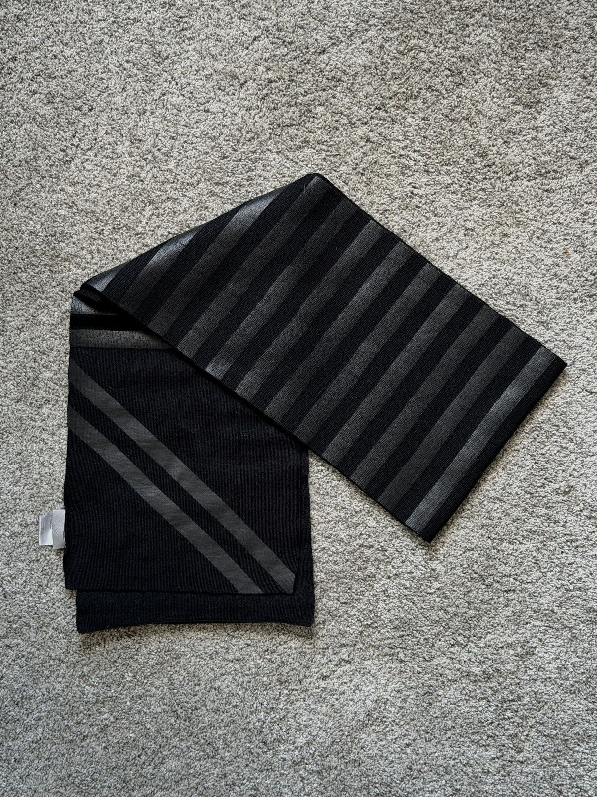 Dior Dior Homme AW03 Luster Stripe Scarf Size ONE SIZE - 2 Thumbnail