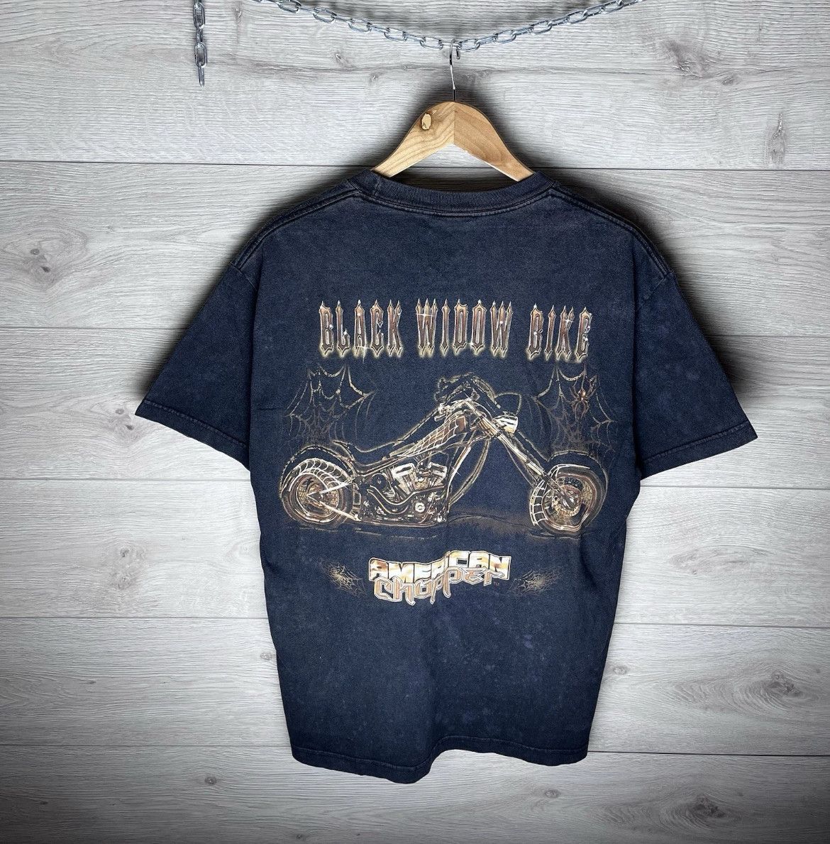 West Coast Choppers Vintage men T-shirt American Choper size L made in Mexico Size US L / EU 52-54 / 3 - 1 Thumbnail