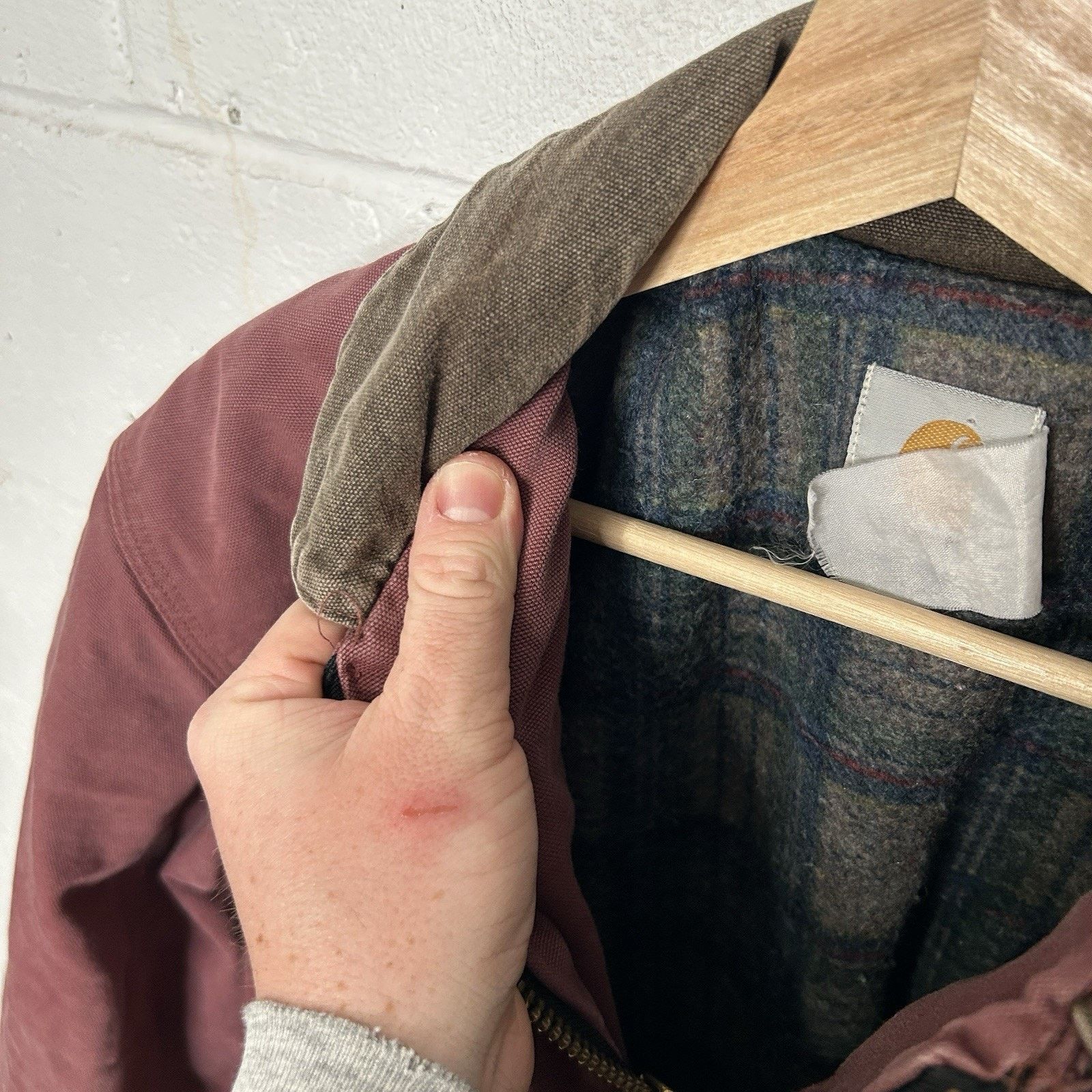 Carhartt Vintage Carhartt Blanket-Lined Trail Jacket “Redwood” PB1136 Size US M / EU 48-50 / 2 - 12 Thumbnail