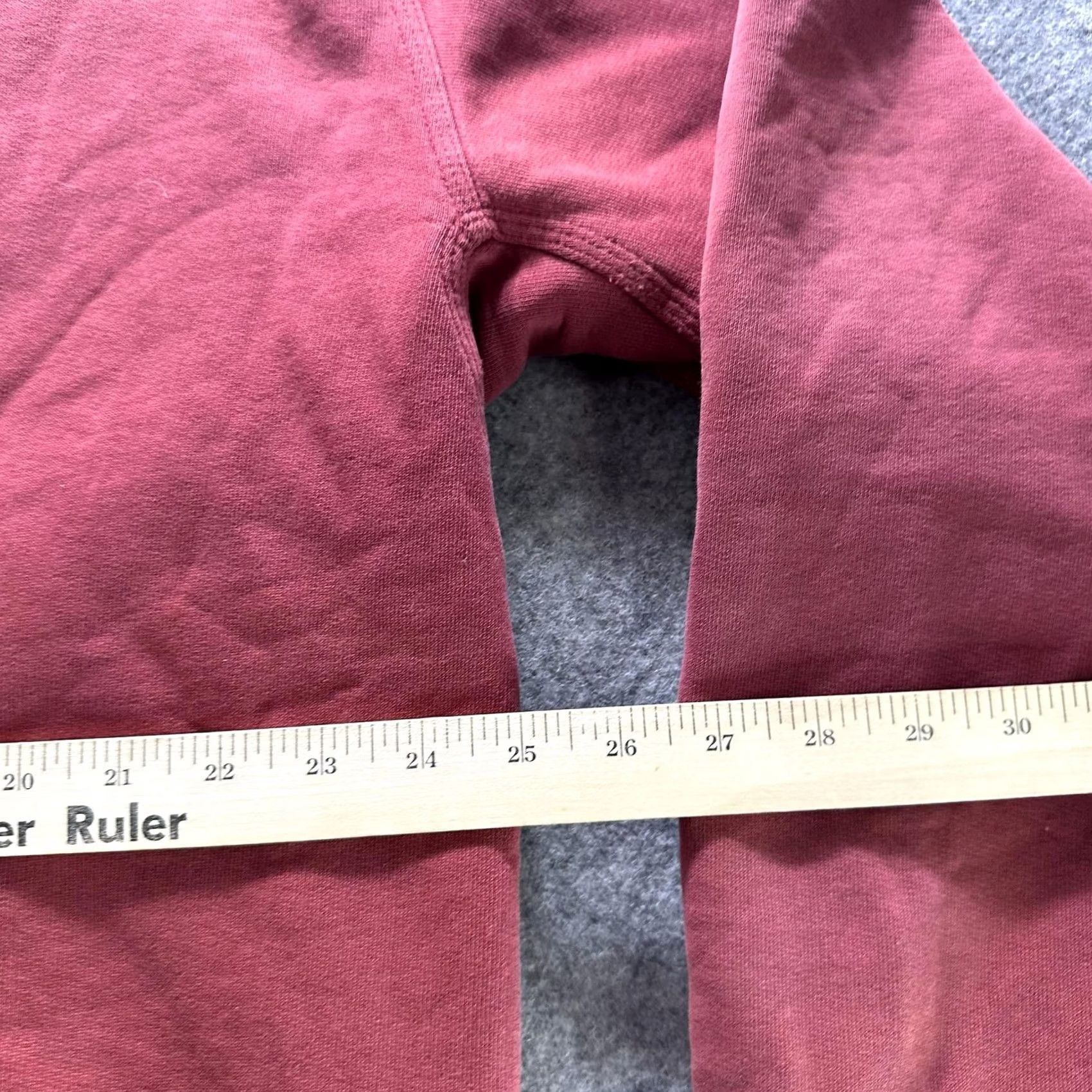 Vintage L.L. Bean Katahdin Iron Works Hoodie Mens LT Red Sherpa Lined Full Zip Fleece Size US L / EU 52-54 / 3 - 7 Thumbnail