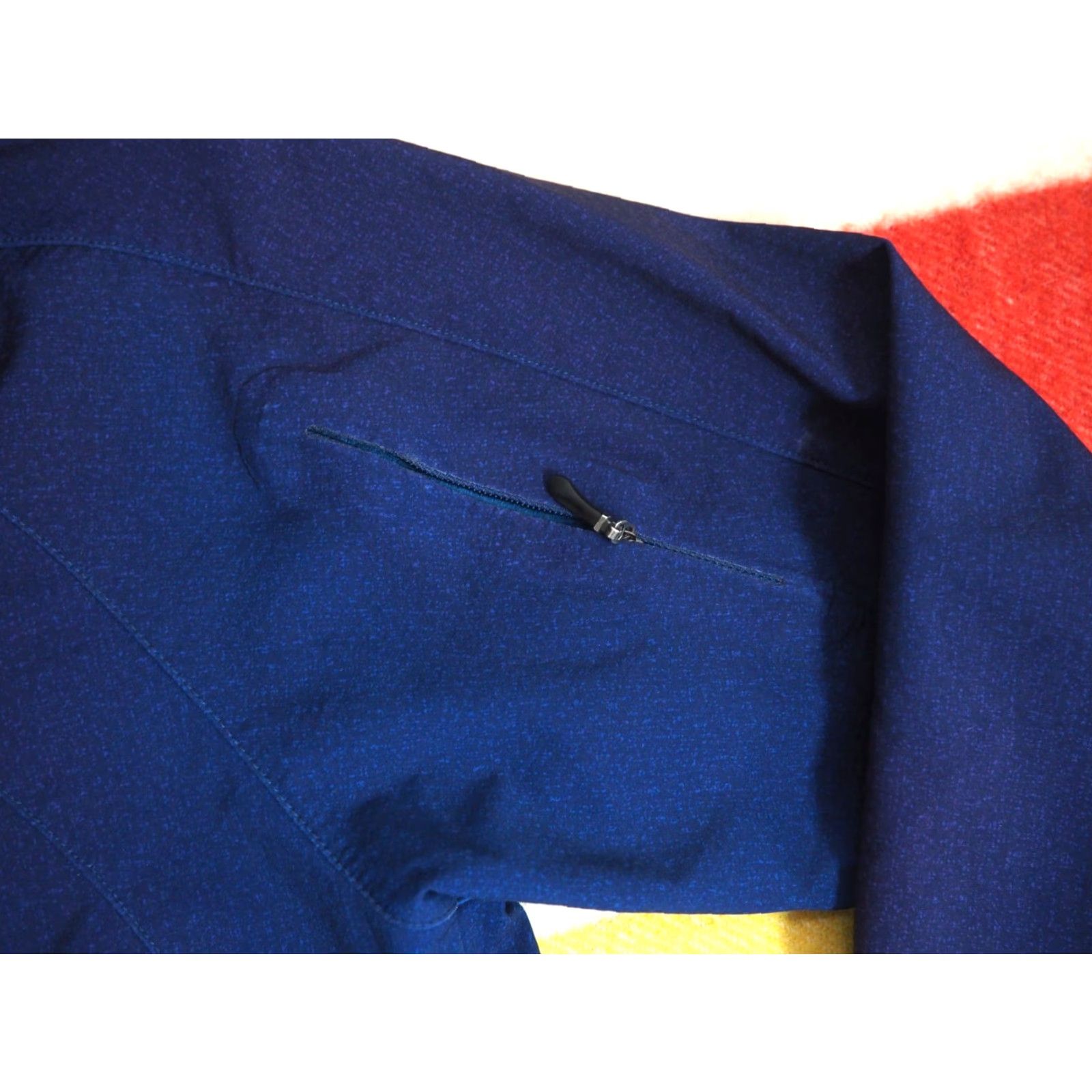 Vintage REI Hose Navy Blue Softshell Full Zip Logo Outdoor Hiking Hooded Jacket Coat Mens L Size US L / EU 52-54 / 3 - 6 Thumbnail