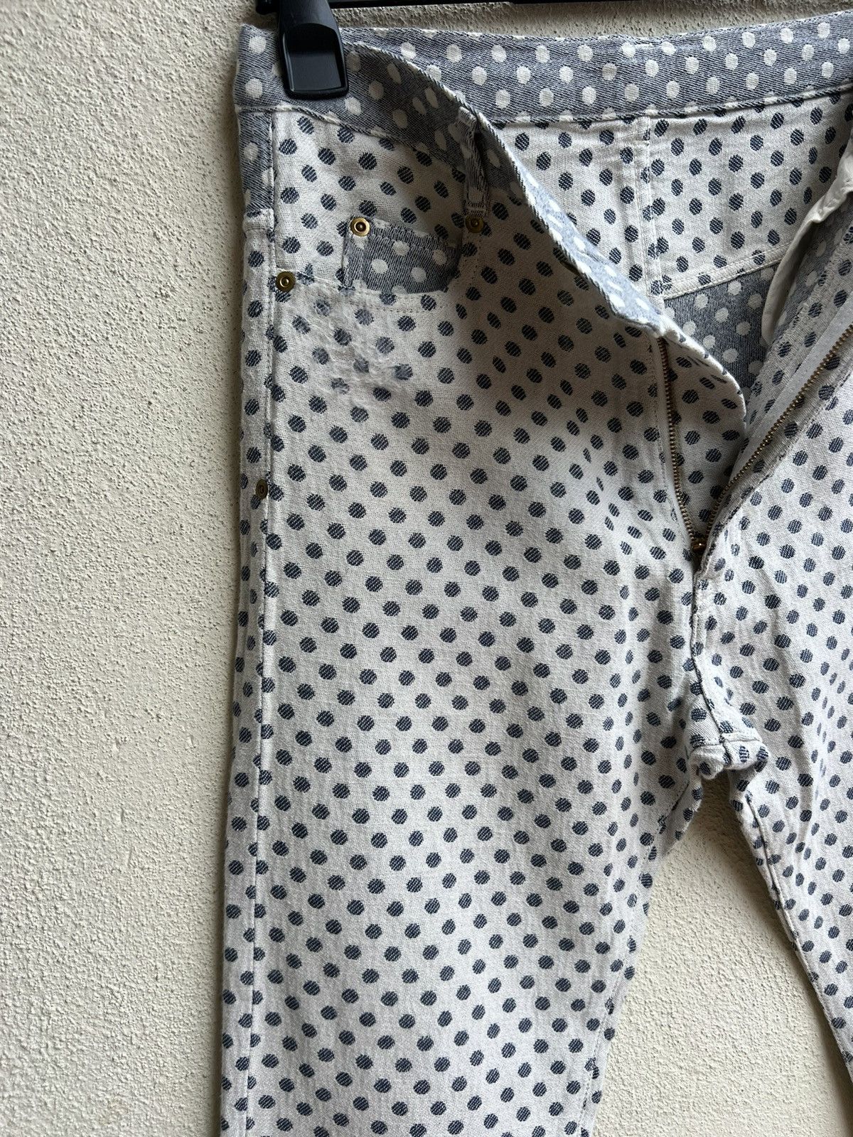 Issey Miyake Issey Miyake Mercibeaucoup All Wool Dots Pant Size US 30 / EU 46 - 8 Thumbnail