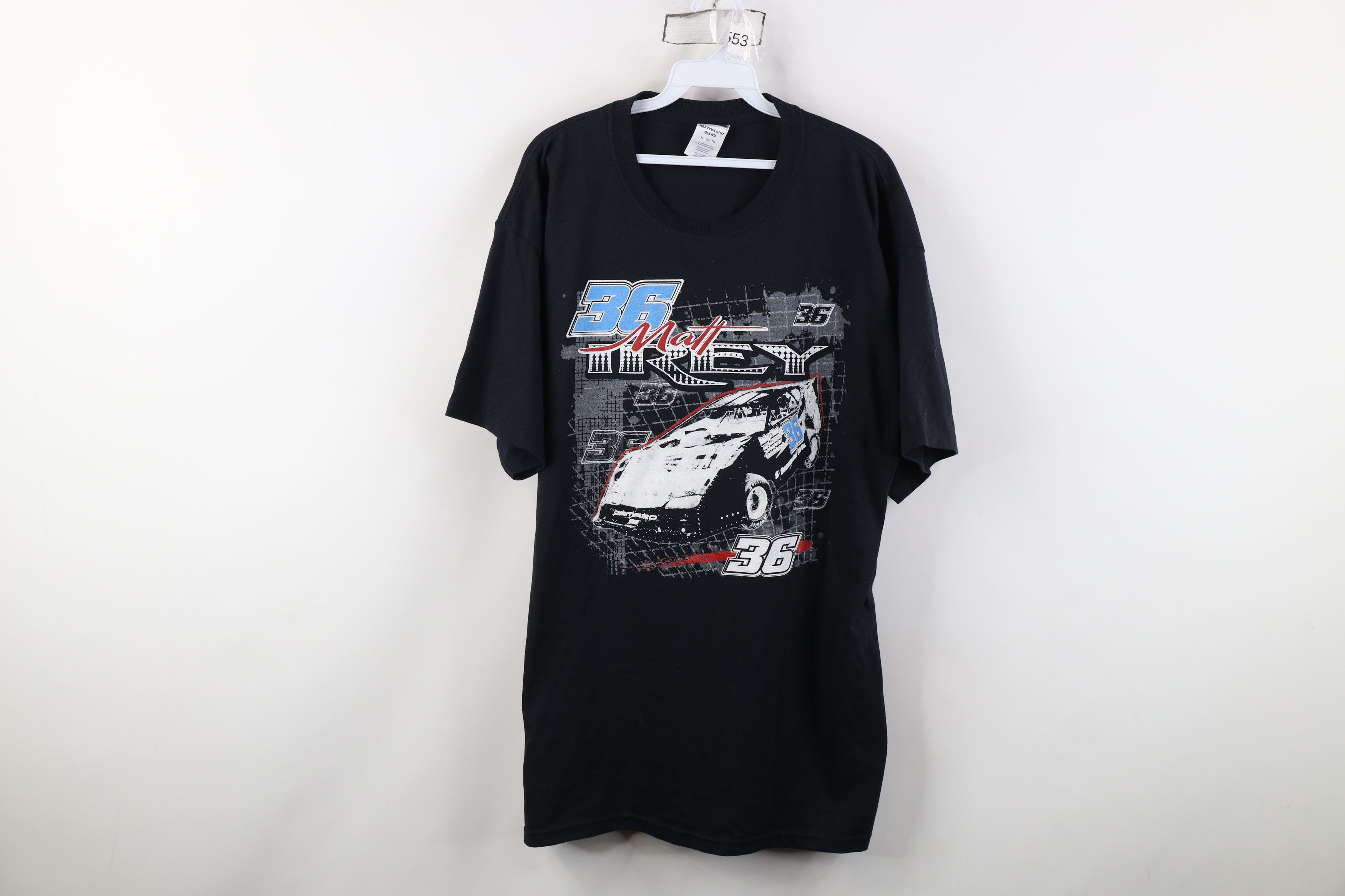 Vintage Vintage Y2K Matt Irey Car Racing Short Sleeve T-Shirt Black Size US XL / EU 56 / 4 - 1 Thumbnail