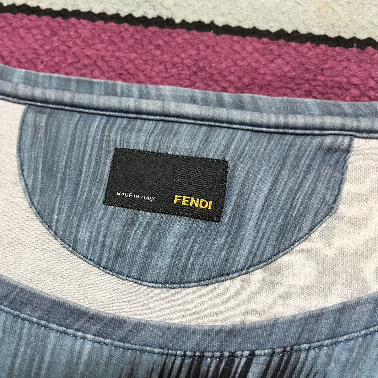 Fendi Authentic Fendi Eagle Motive Cotton Shirt Size XS / US 0-2 / IT 36-38 - 5 Thumbnail