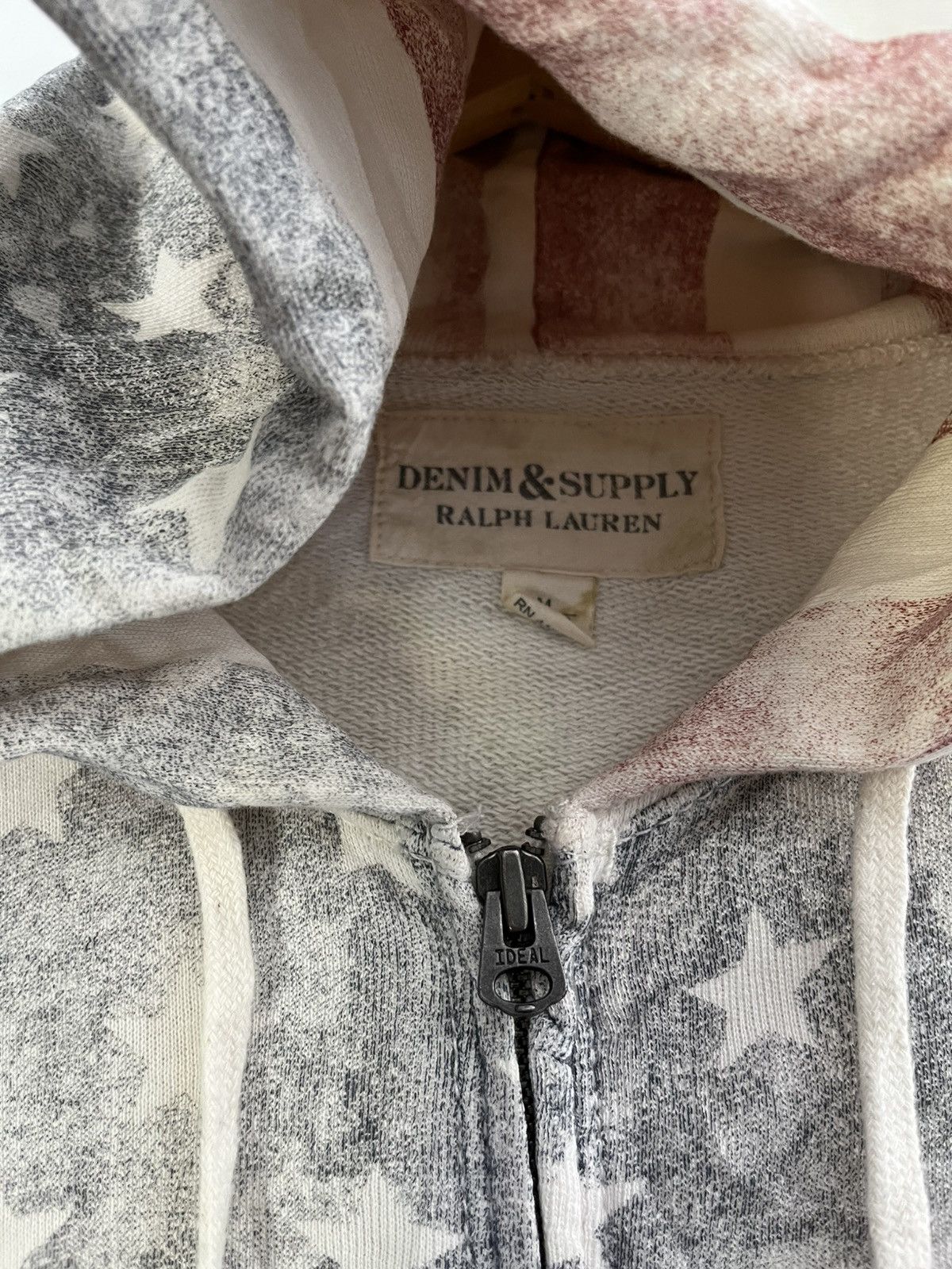 Denim & Supply Ralph Lauren Vintage denim & supply ralph lauren american flag hoodie Size US M / EU 48-50 / 2 - 7 Thumbnail