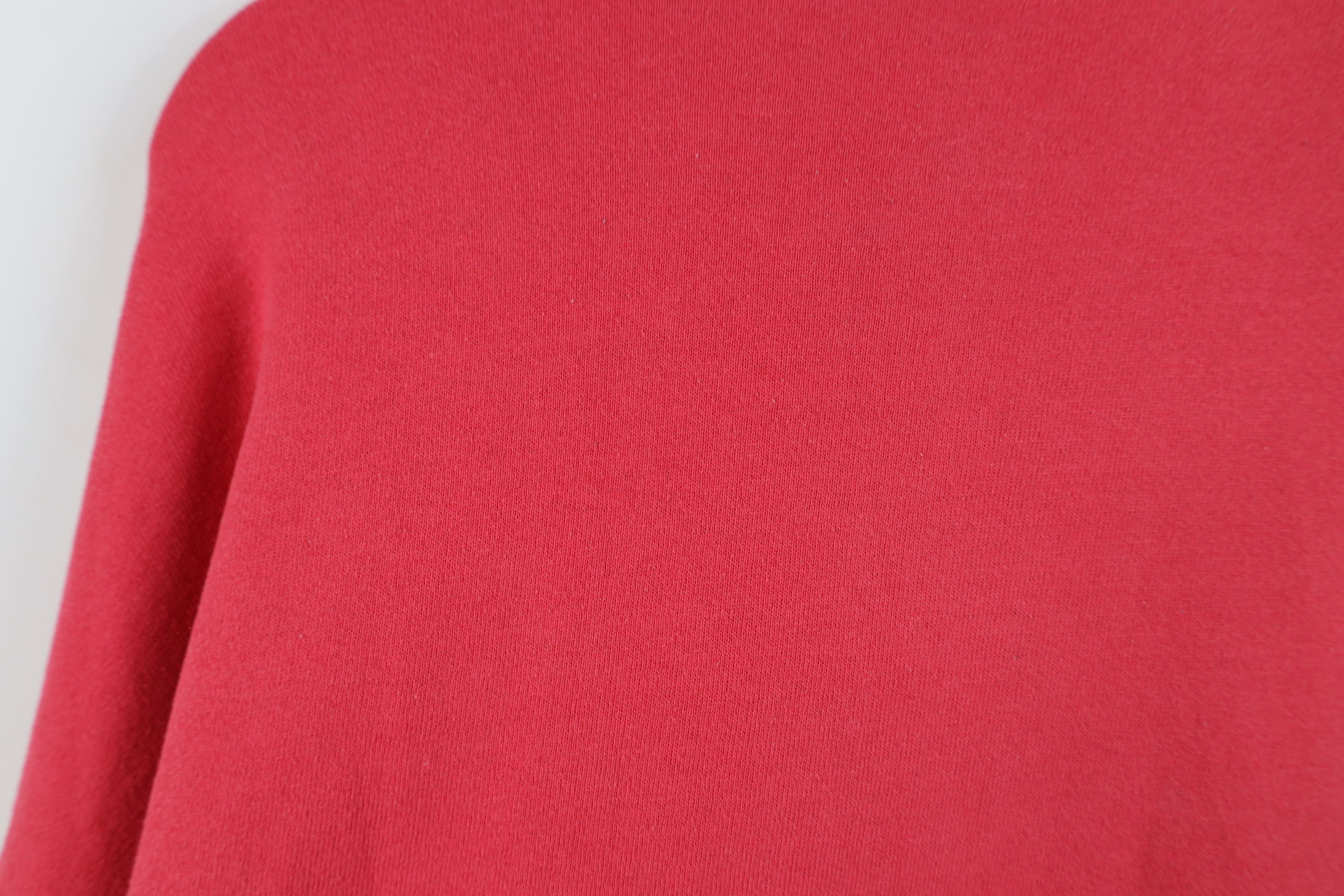 Vintage Vintage 90s Streetwear Blank Crewneck Sweatshirt Pink USA Size 3XL / US 20-22 - 9 Thumbnail