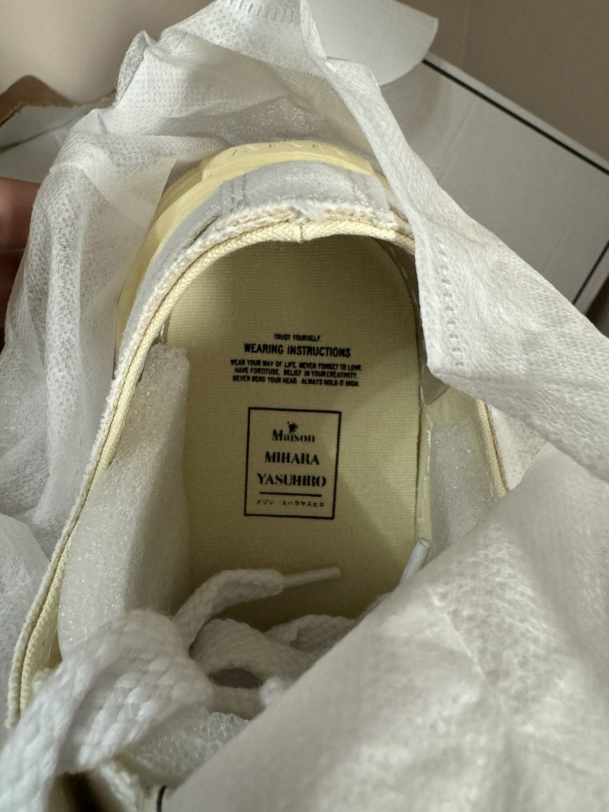 Maison MIHARA YASUHIRO Maison Mihara Yasuhiro Canvas Aged OG Sole Cap Shoes Size US 9 / EU 42 - 7 Thumbnail