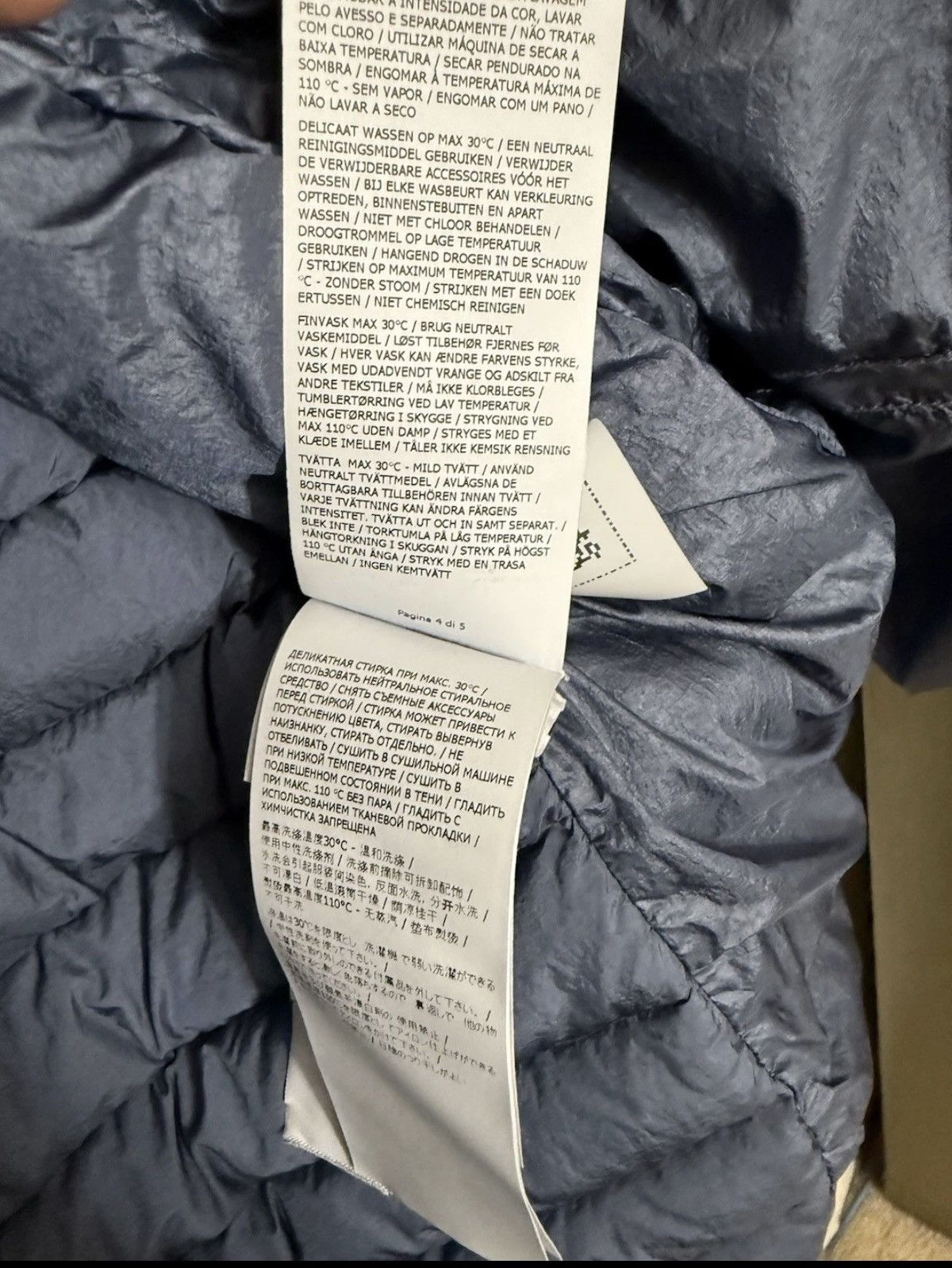 Stone Island NWT $1264 STONE ISLAND Padded jacket Size US XL / EU 56 / 4 - 9 Thumbnail