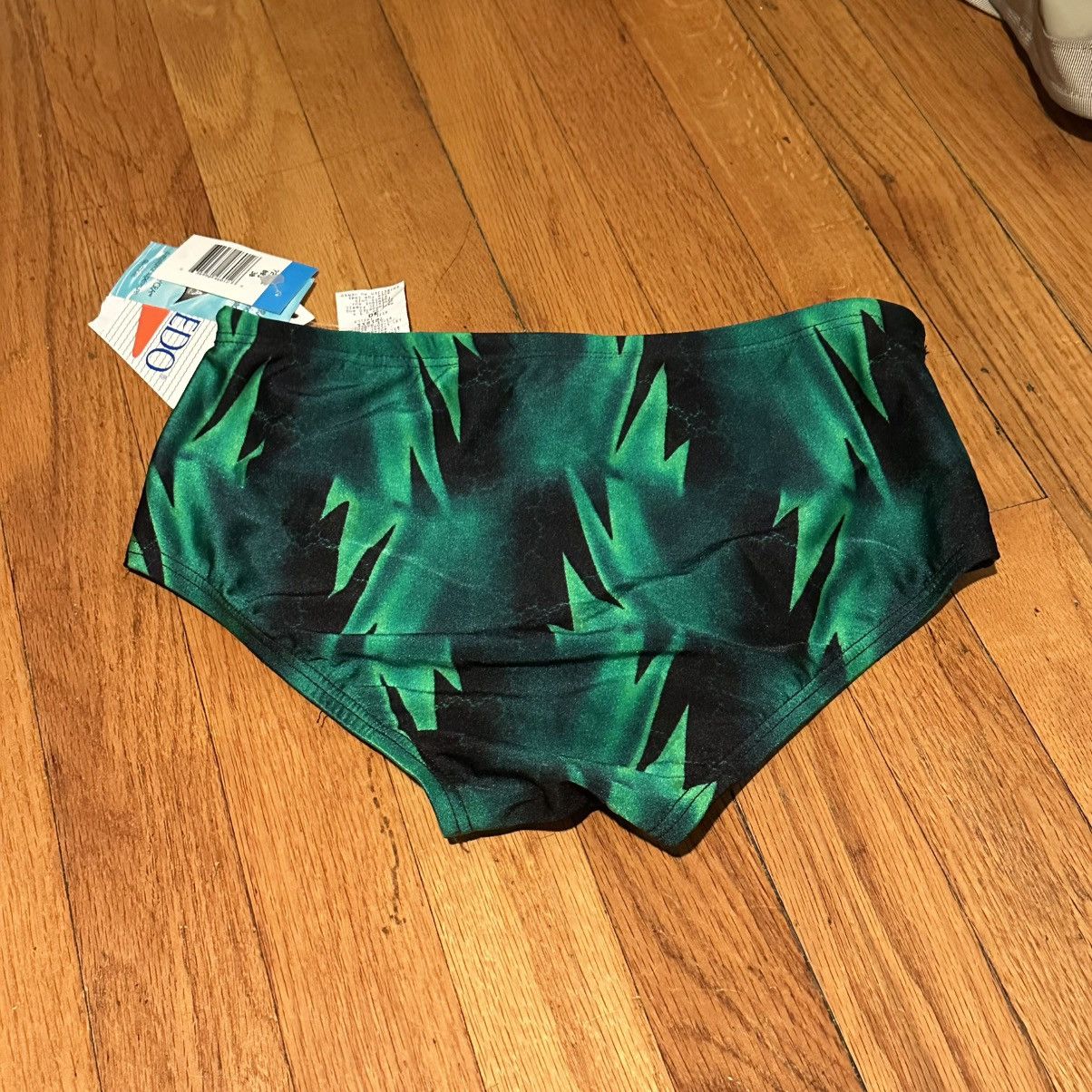 Speedo × Vintage RARE Vintage Green Speedo Briefs Size US 30 / EU 46 - 2 Thumbnail