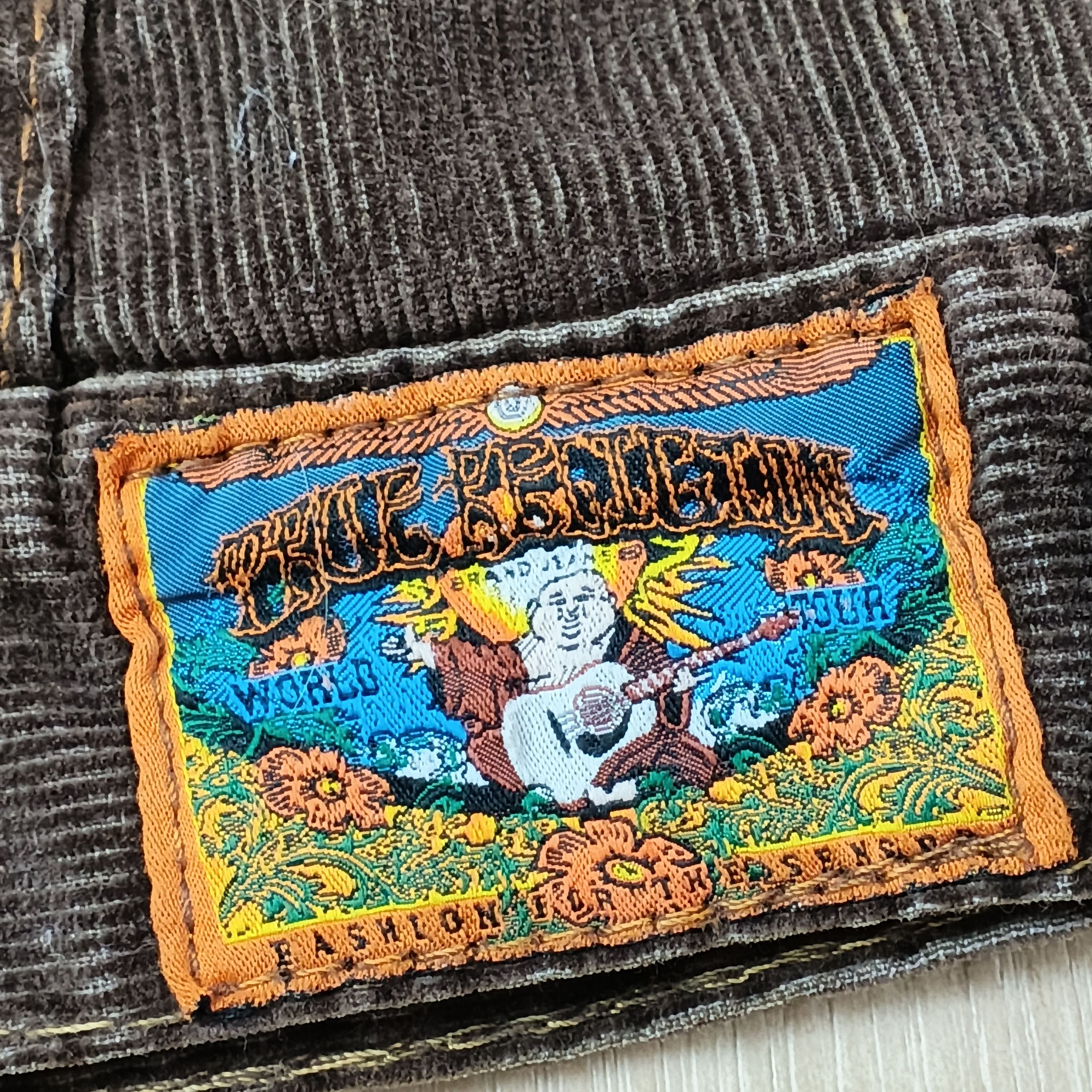 True Religion Vintage 90's True Religion Corduroy Cropped Denim Jacket Size M / US 6-8 / IT 42-44 - 13 Thumbnail