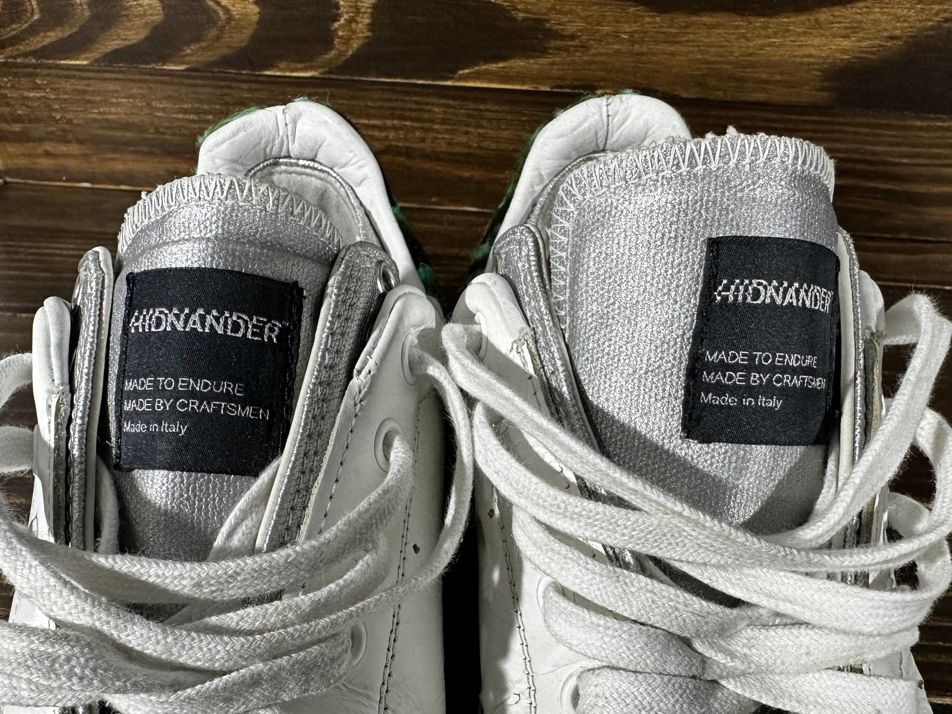 Leather Hidnander Archetypal Starless Donna Low Sneakers MadeInItaly Size US 11 / IT 41 - 24 Thumbnail
