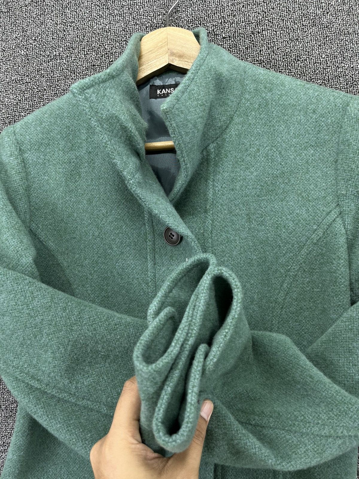 Japanese Brand Kansai Bis By Kansai Yamamoto Wool Cardigan Jacket Size M / US 6-8 / IT 42-44 - 13 Thumbnail