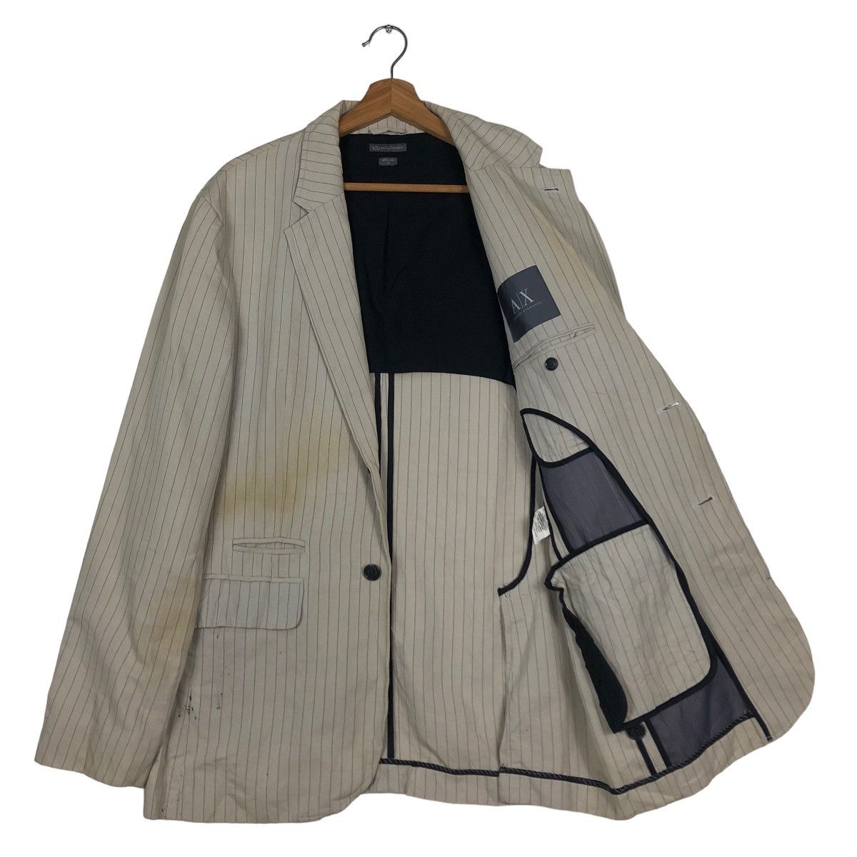 Armani Exchange 🔥Vintage Hickory Chore Jacket Armani Exchange Size US M / EU 48-50 / 2 - 11 Thumbnail