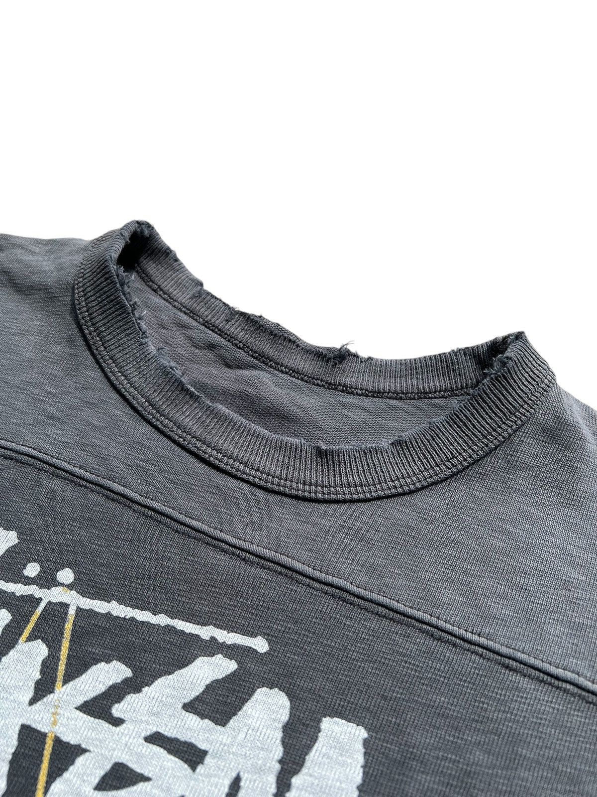Stussy 🔥Vintage 90’s Stussy Fuzzy Dice Spellout Logo T-Shirt Size US L / EU 52-54 / 3 - 7 Thumbnail