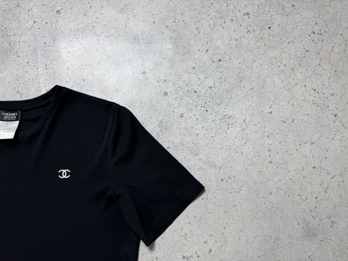 Chanel Chanel Black Logo T-Shirt Size S Luxury Size US S / EU 44-46 / 1 - 3 Thumbnail