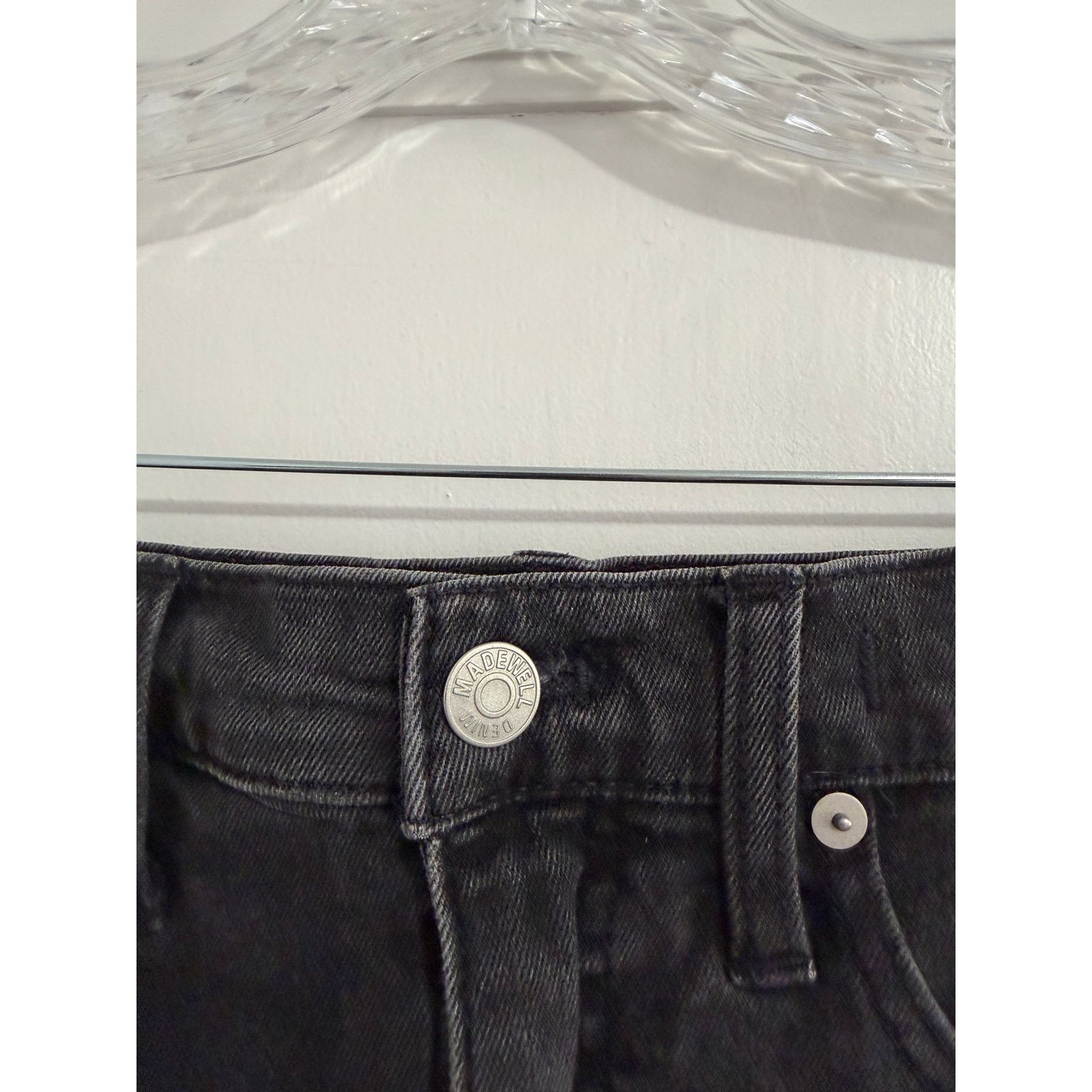 Other Madewell Black Hi-Rise Demin /Shorts Women's Size 25 Size 25" / US 0 / IT 36 - 2 Thumbnail