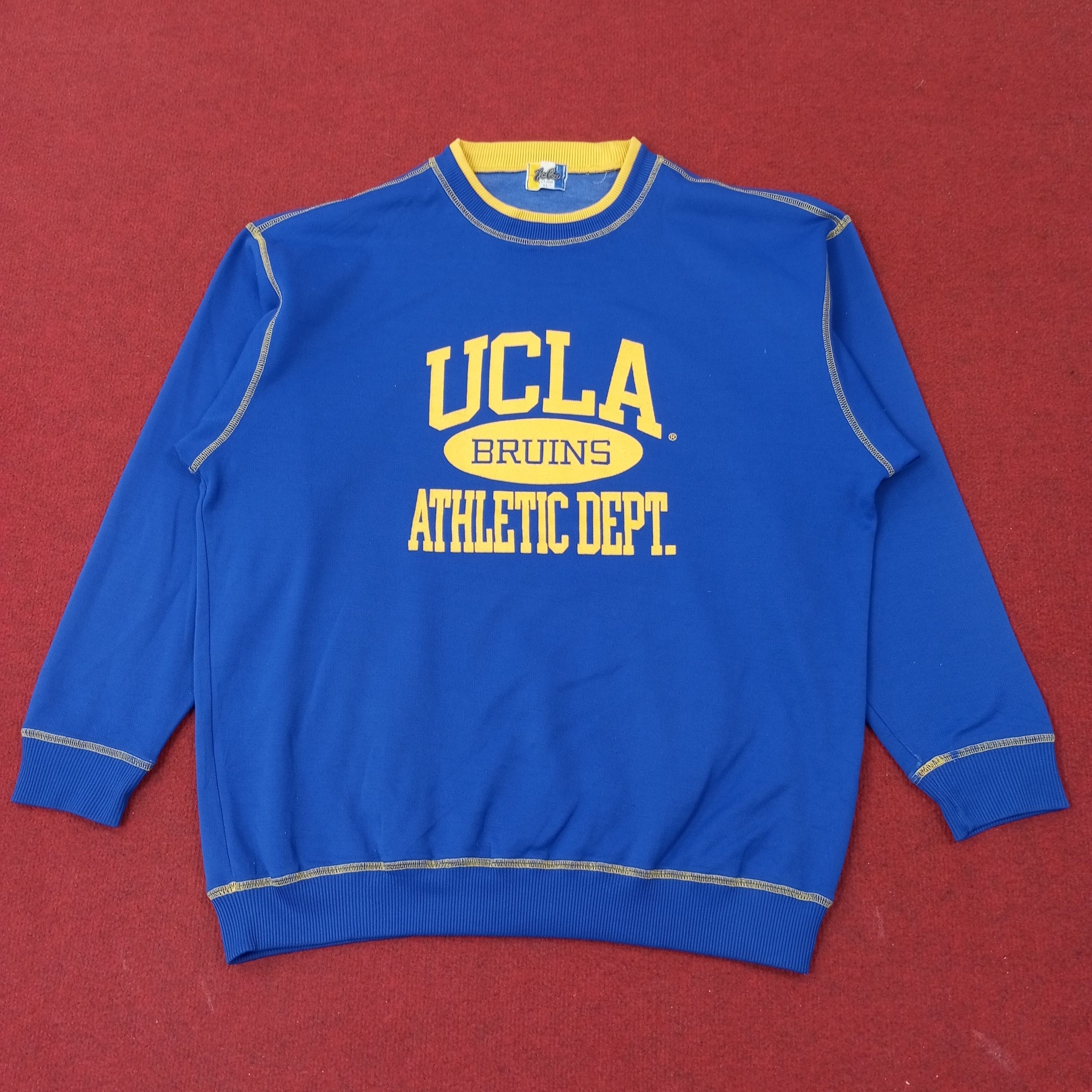 Vintage UCLA Bruins University Collage Style Sweatshirt c238n9 Size US L / EU 52-54 / 3 - 1 Thumbnail