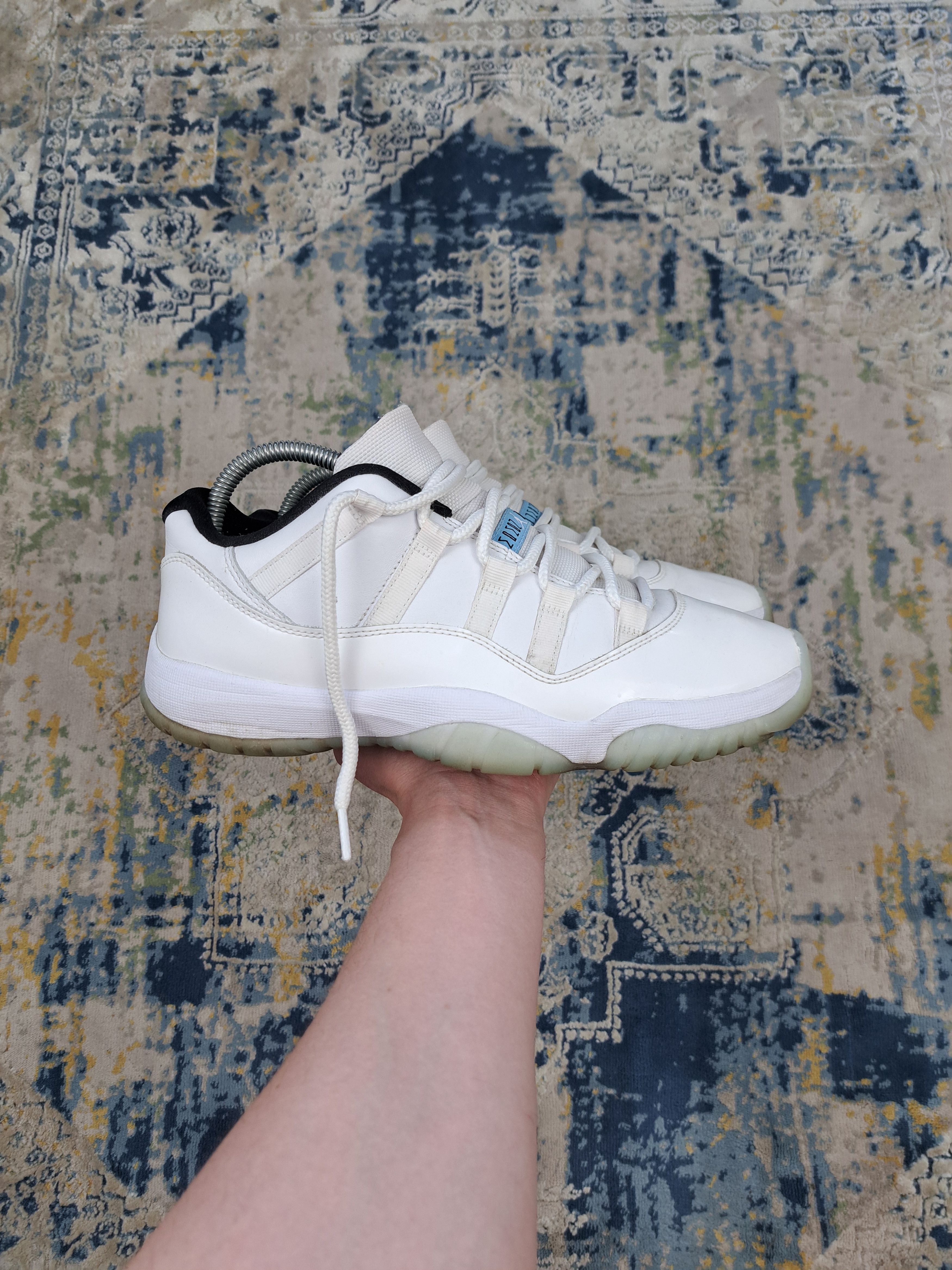 Jordan Brand Nike Air Jordan 11 Retro Low Legend Blue Size US 8.5 / EU 41-42 - 3 Thumbnail