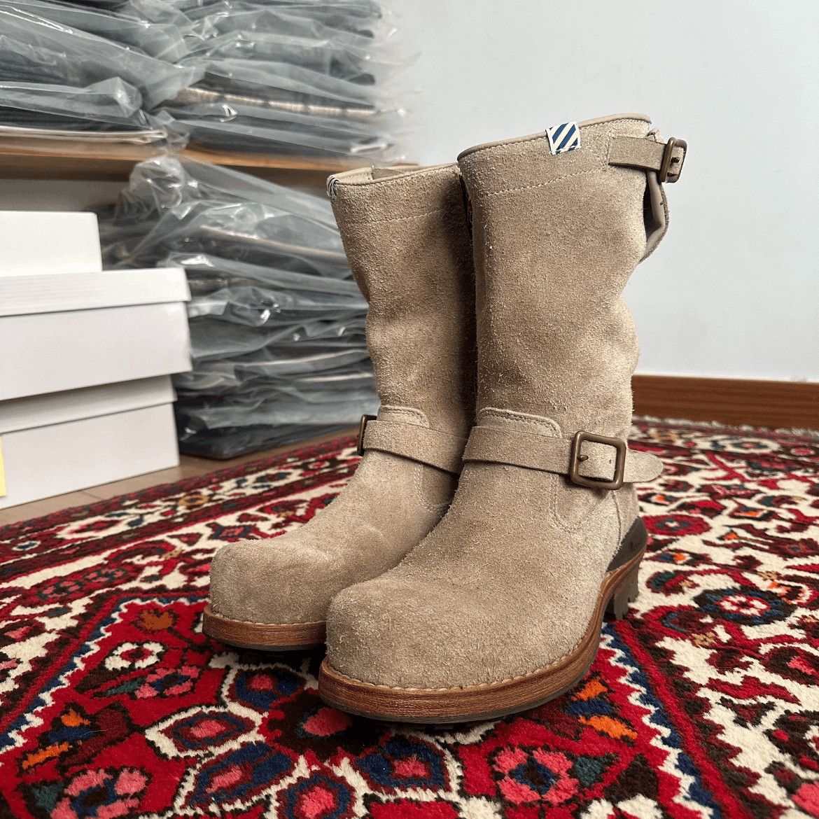 visvim　ブーツ　US11 スウェード Visvim Visvim 11AW T.W.O Engineer Boots | Grailed