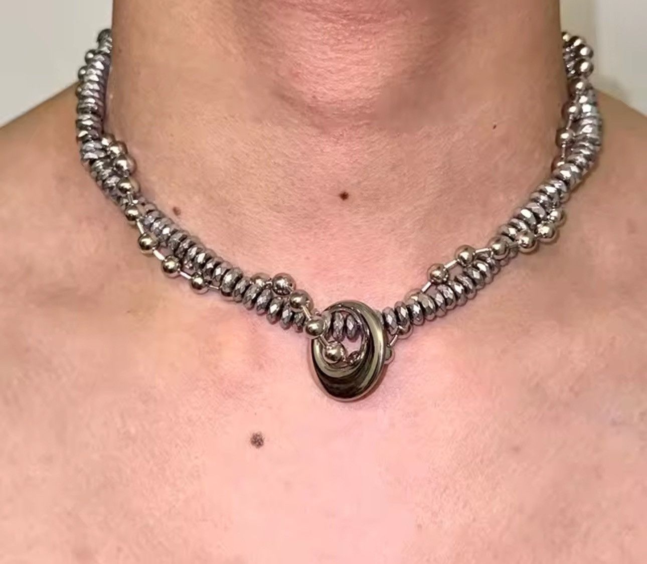 Jewelry Retro Punk Designer Hip Hop Choker Streetwear Necklace Size ONE SIZE - 3 Thumbnail