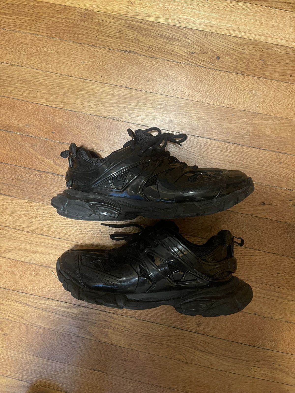 Balenciaga Balenciaga Track “Black Pattened” Size US 9.5 / EU 42-43 - 3 Thumbnail