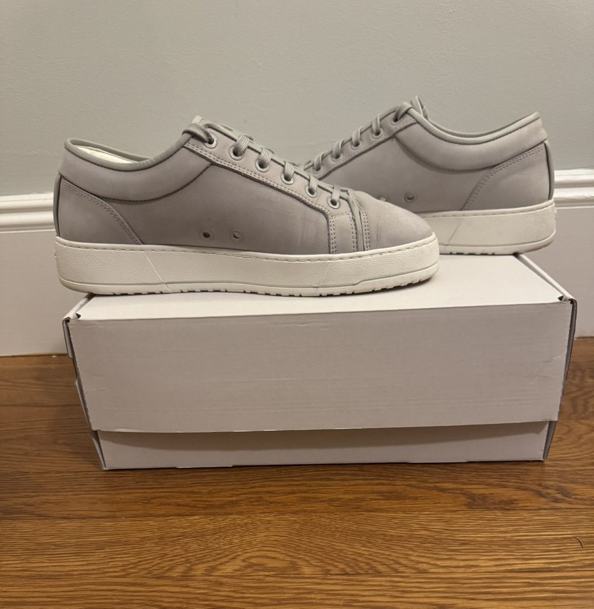 Etq ETQ - LT 01 Shades Nubuck Glacier Grey-Size: EU 42|US 9|UK 8 Size US 9 / EU 42 - 7 Thumbnail