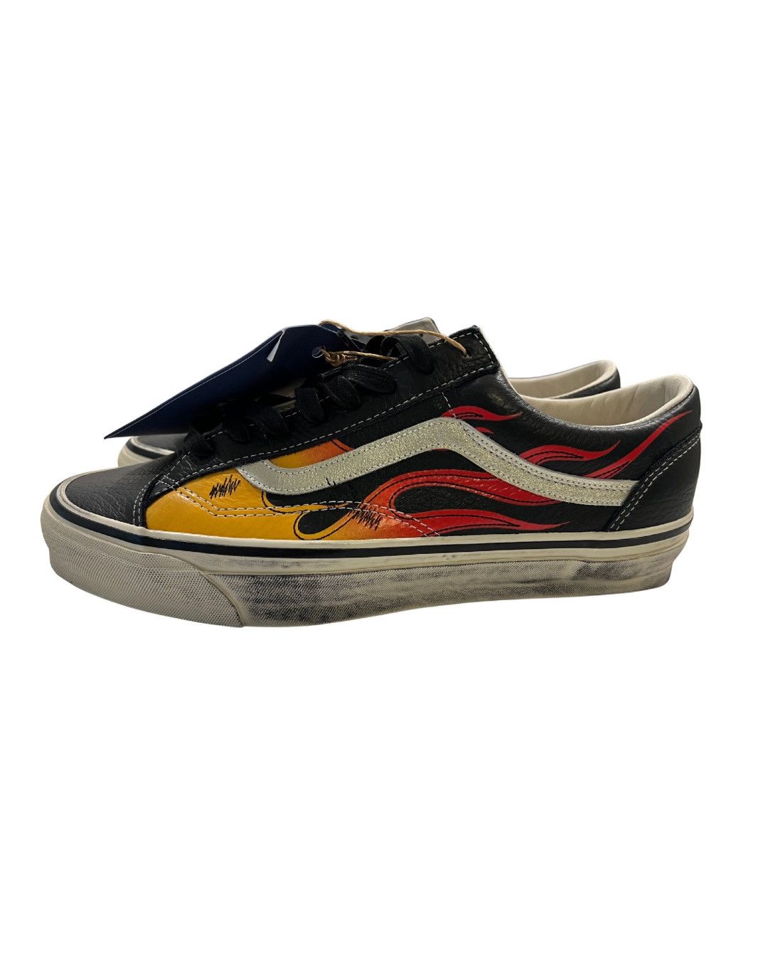 Vans Vans LX Old Skool 36 Archive Flame Black VN000D9RCJK Size US 10 / EU 43 - 4 Thumbnail