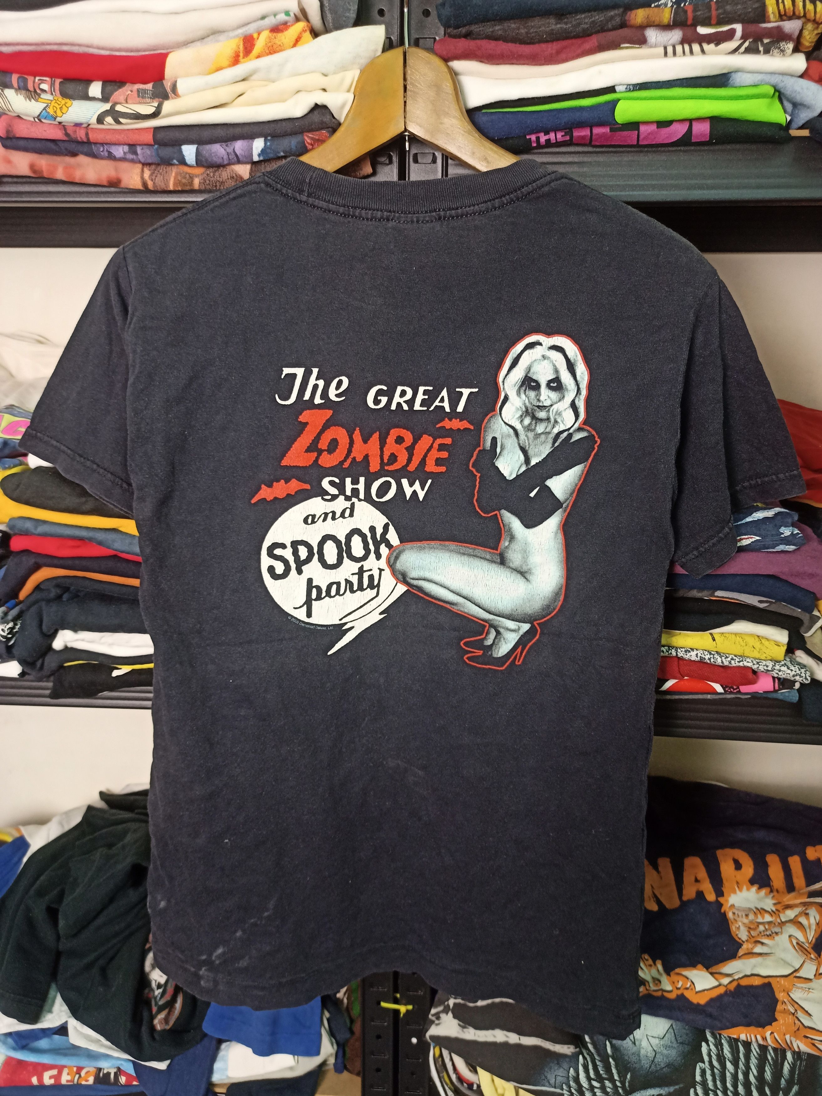 Band Tees × Vintage Vintage 00s Rob Zombie Halloween 2005 Size US S / EU 44-46 / 1 - 6 Thumbnail