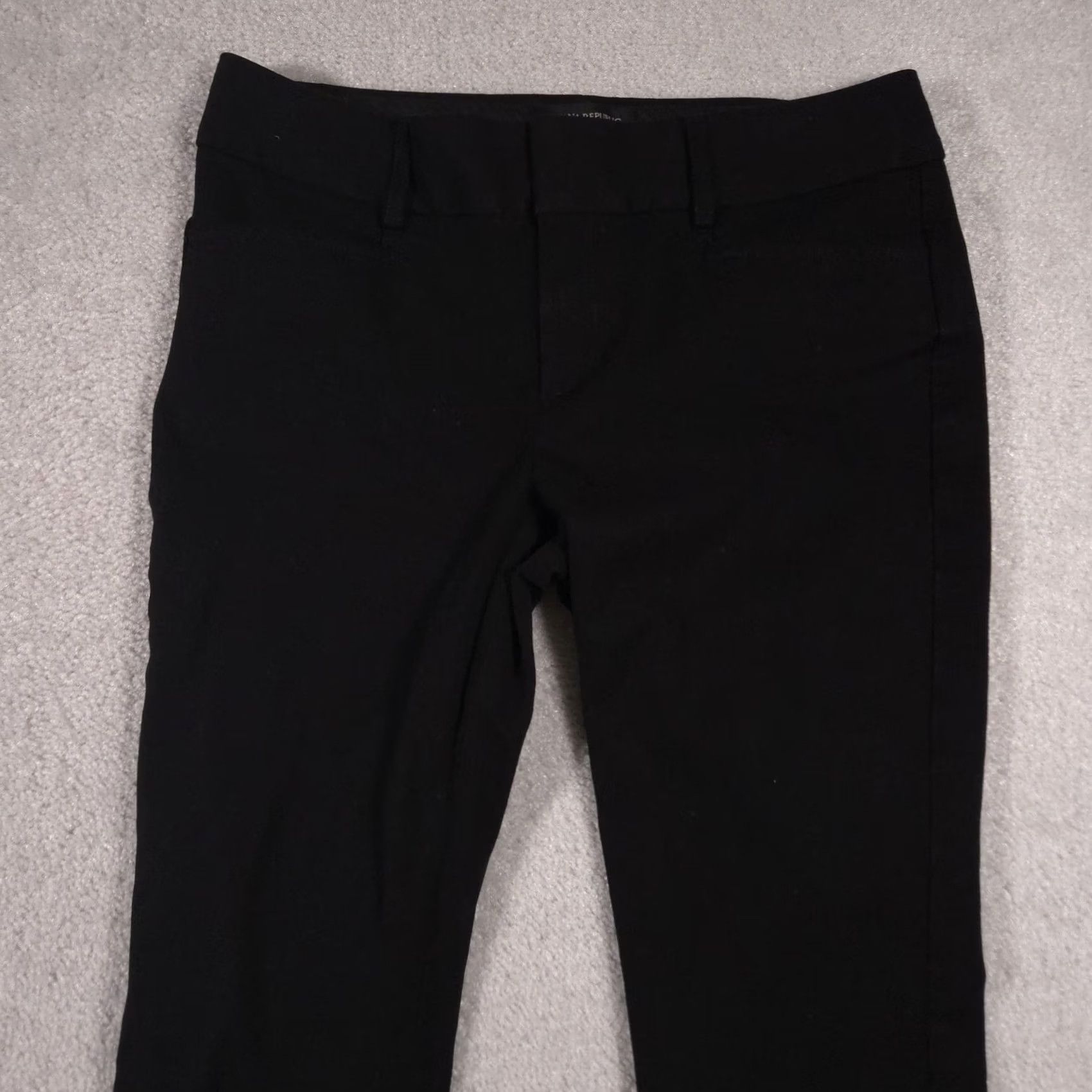 Banana Republic Banana Republic Pants Womens 4 Black Jackson Fit Stretch Slim Work Office Wear Shirt Category? Size 27" / US 4 / IT 40 - 3 Thumbnail