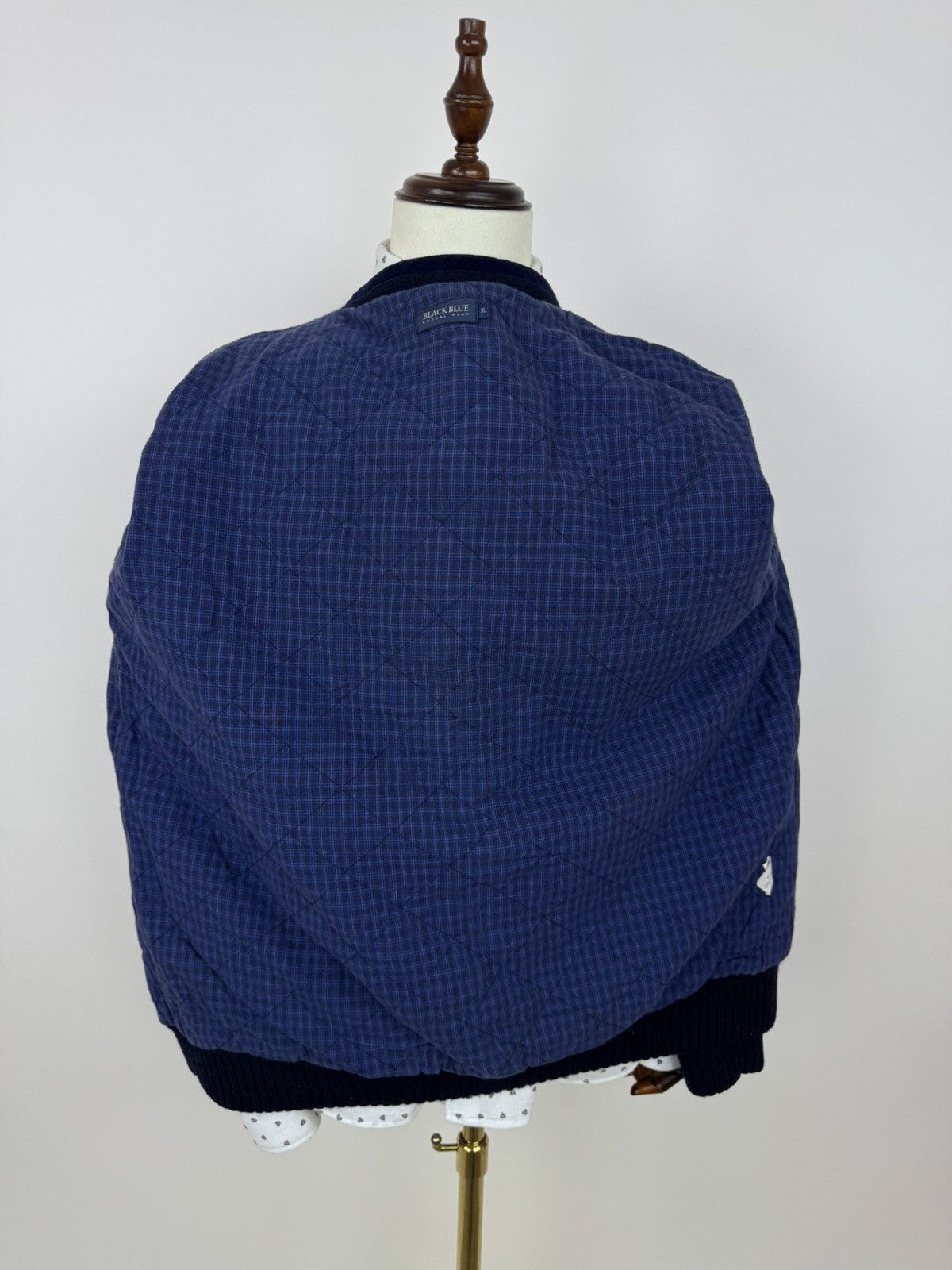 Other Vintage Black Blue Casual wear wool cardigan sailor style Size US XL / EU 56 / 4 - 11 Thumbnail