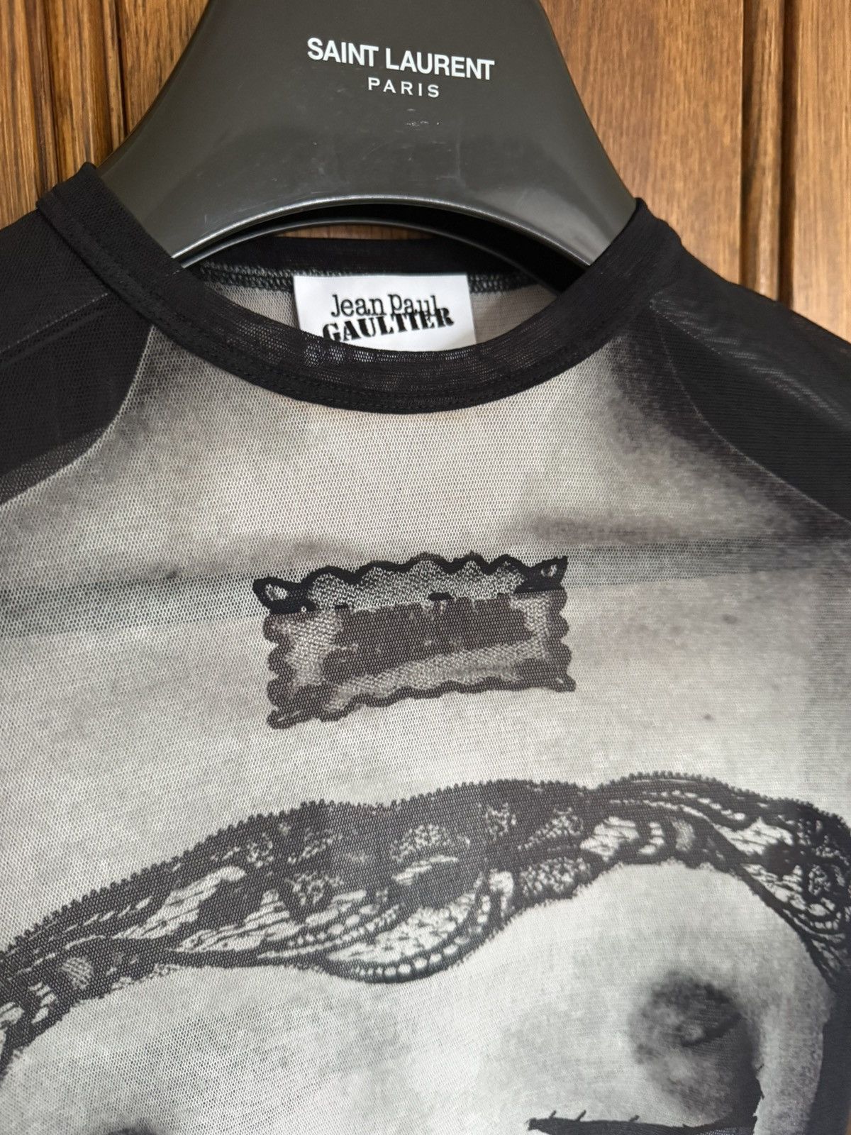 Jean Paul Gaultier Jean Paul Gautier bodysuit tits & ass sheer t shirt $500 S Size US S / EU 44-46 / 1 - 13 Thumbnail
